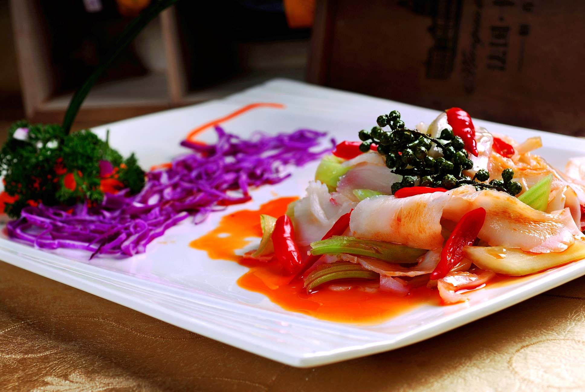 高清图片餐饮美食川菜时尚川菜米椒鳄鱼唇高清图片762