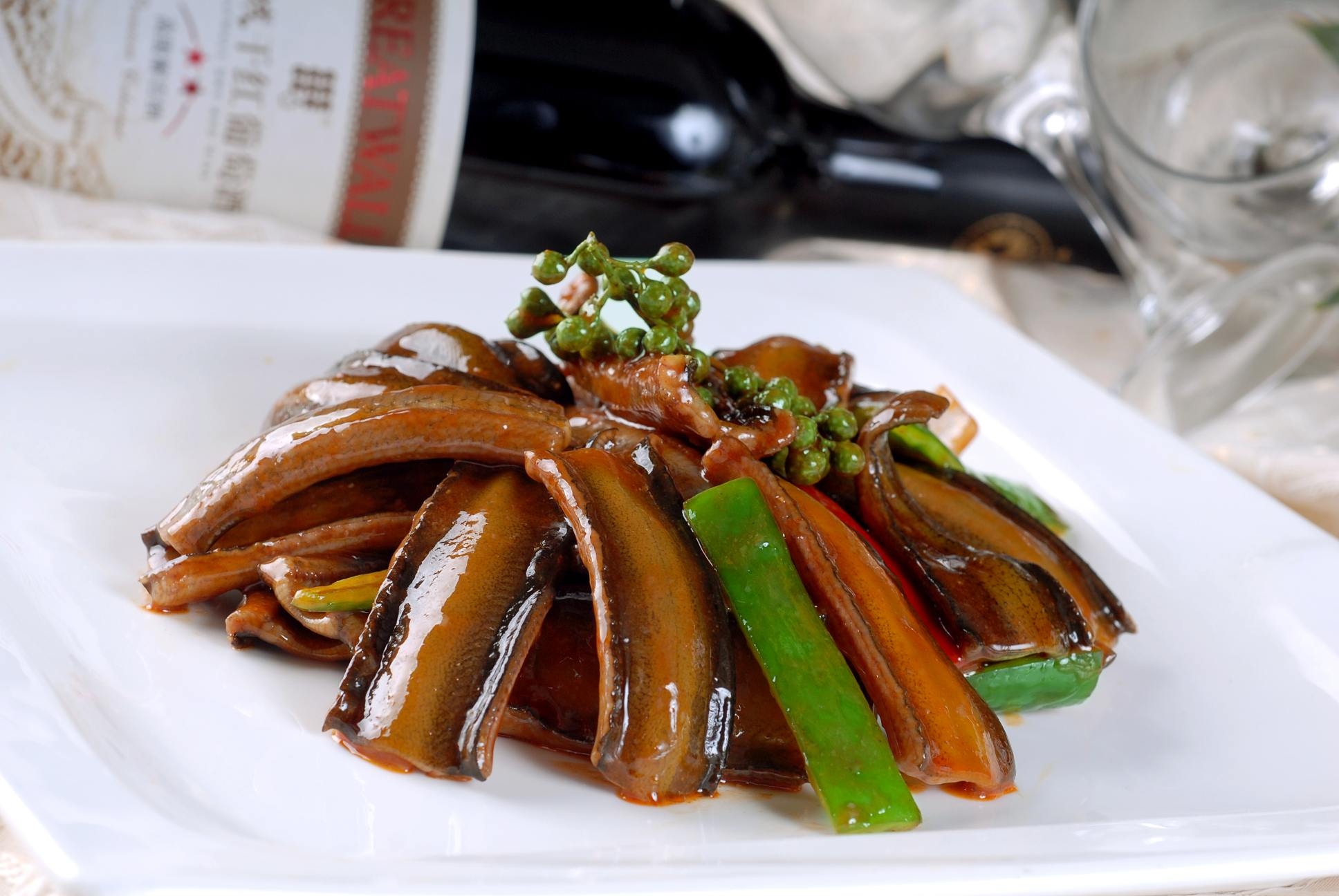 高清图片餐饮美食川菜尖椒土鳝高清图片