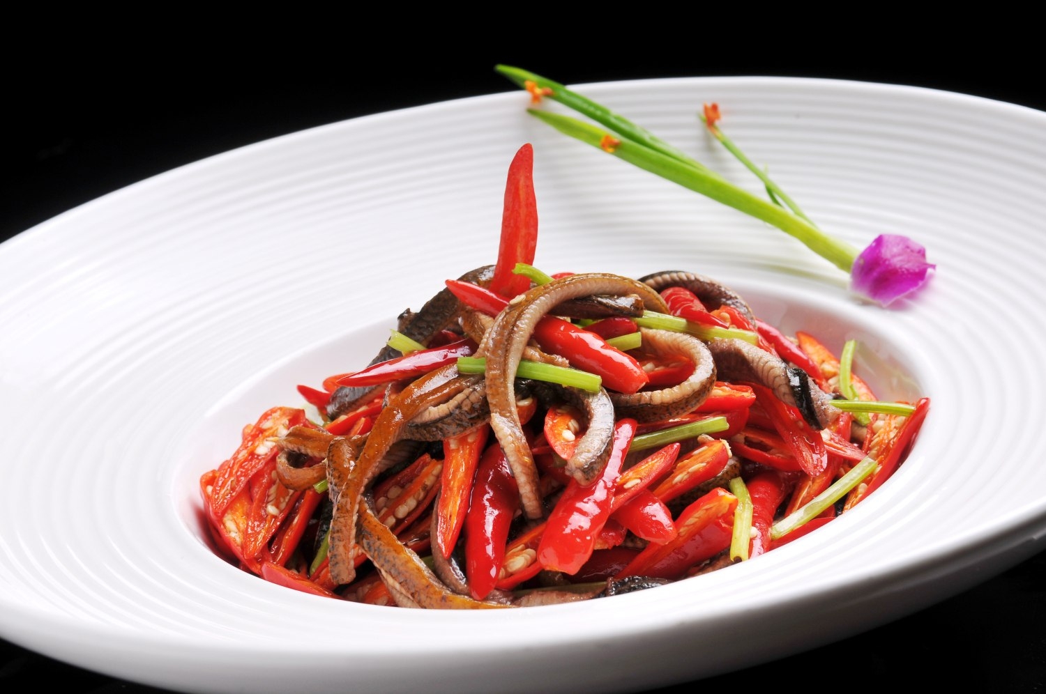 餐饮美食奇味香炒鳝宣传图片灯箱