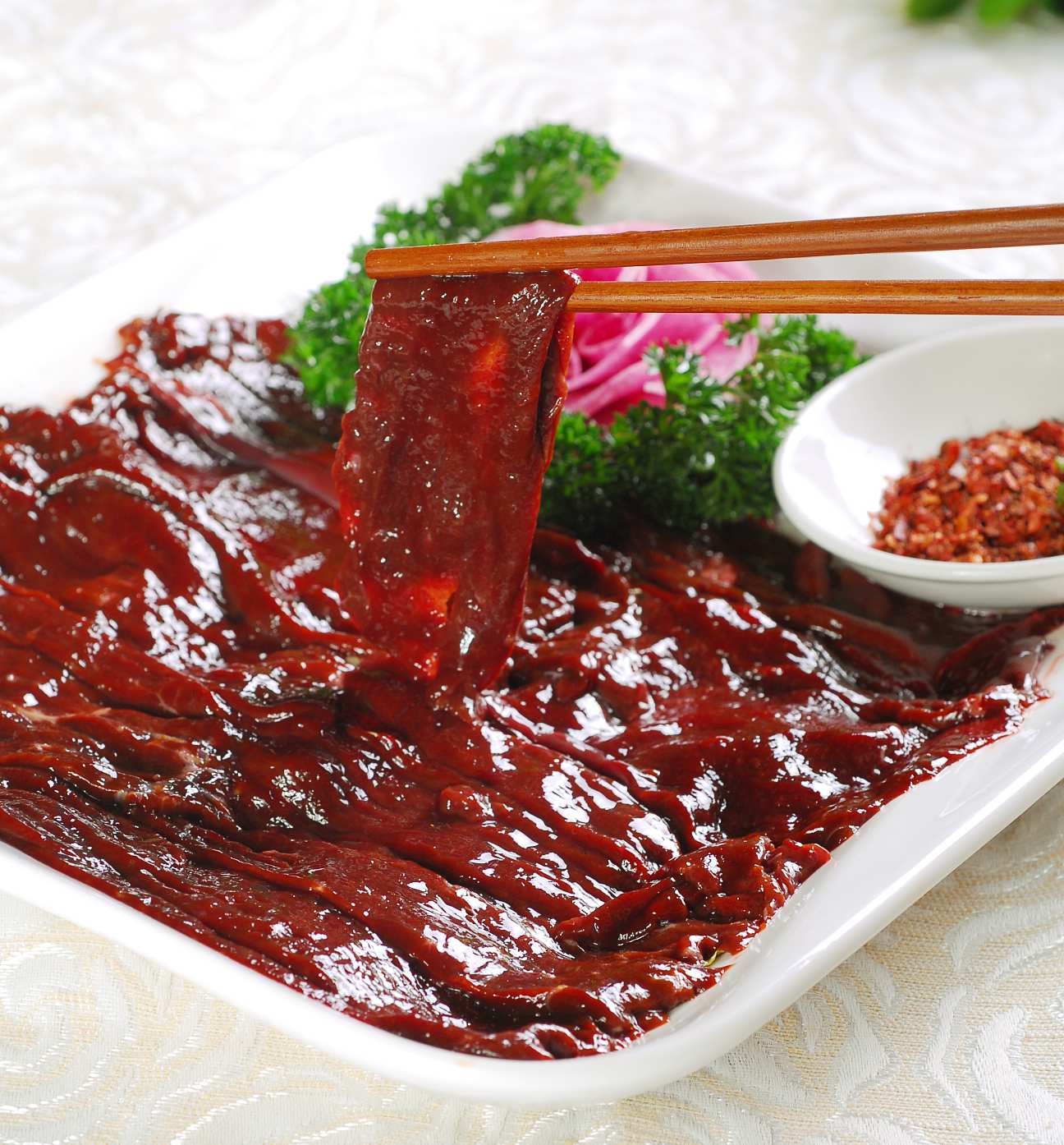 特色菜特色牛肝高清图片