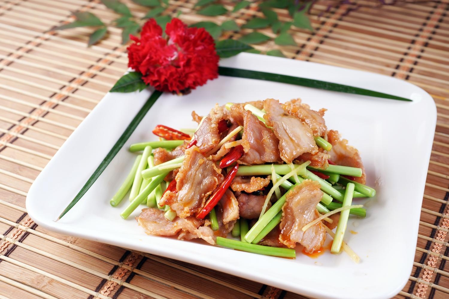 高清图片餐饮美食川菜美极松坂肉高清图片