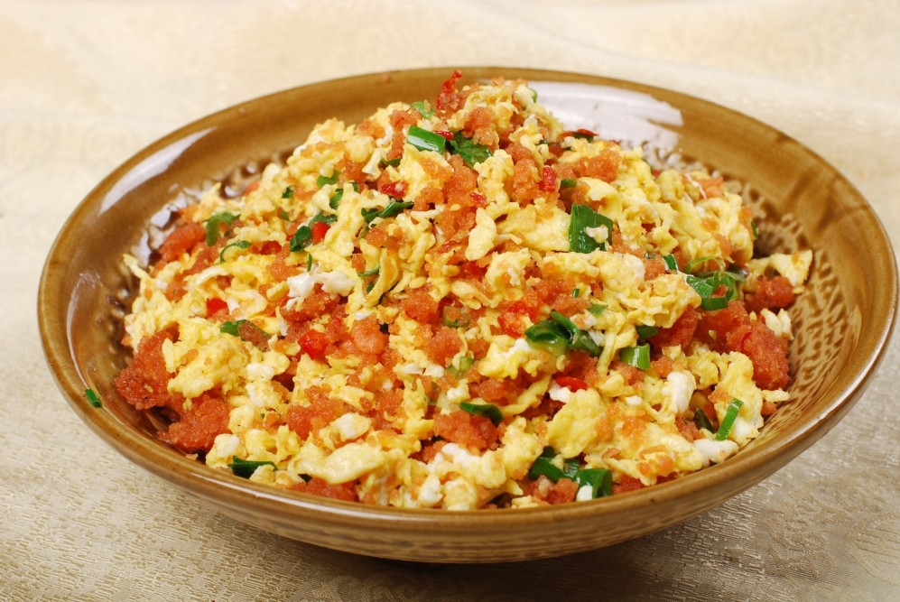 餐饮美食渣辣椒炒蛋高清图片