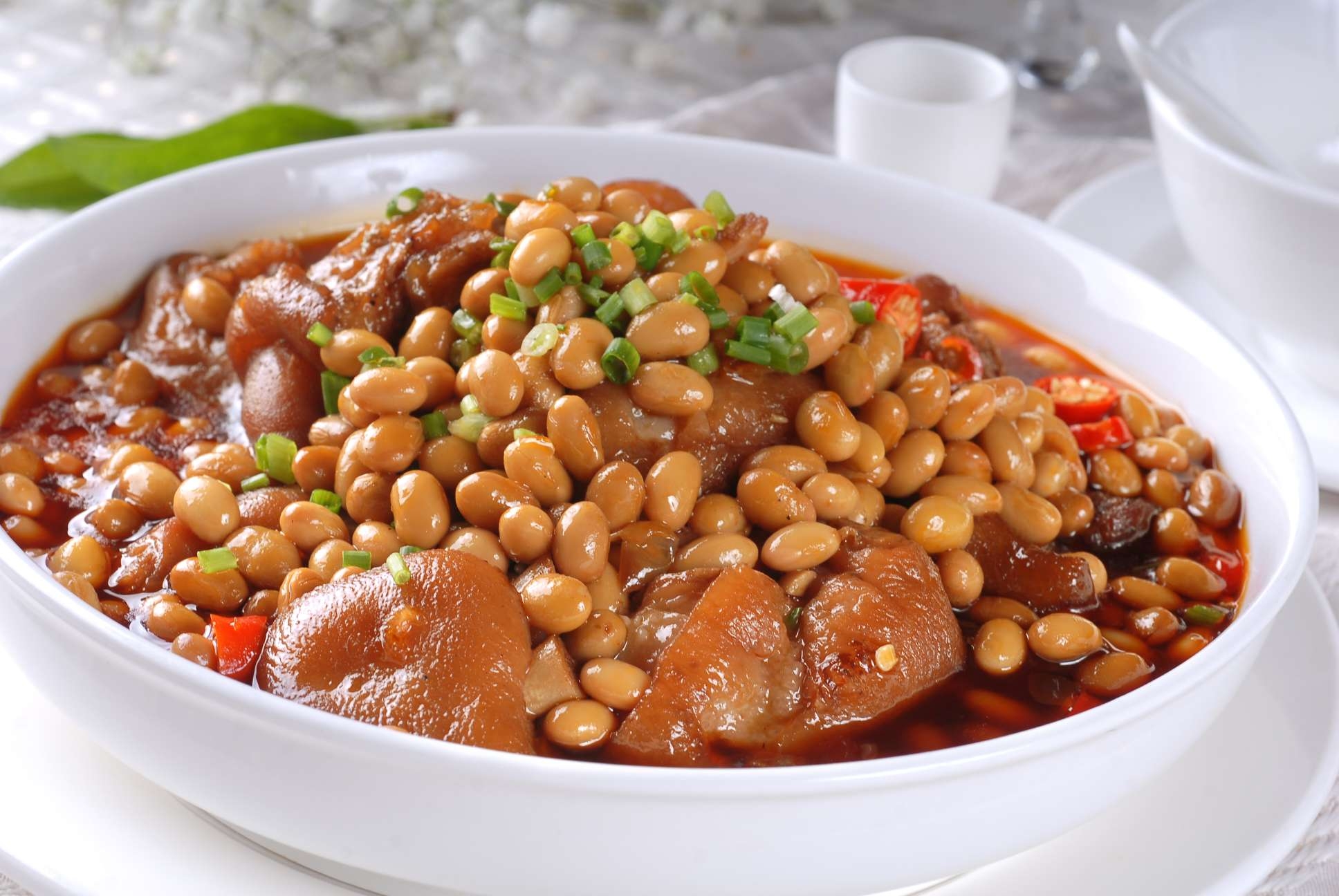 高清图片餐饮美食川菜烧菜黄云焖猪手高清图片717