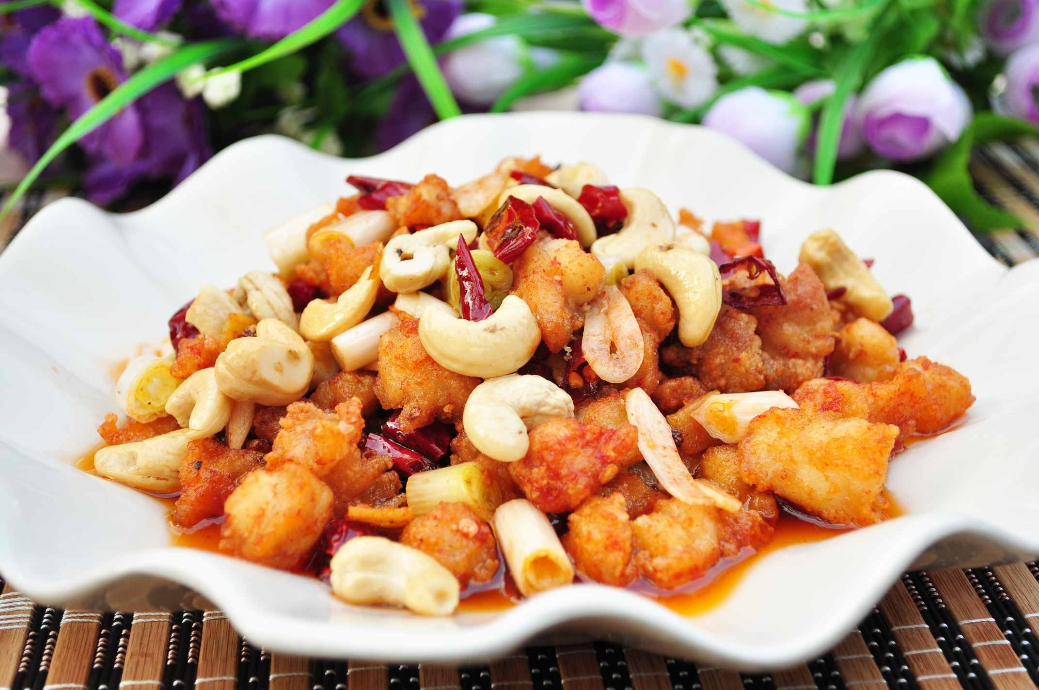 鸡宫保鸡丁高清图片