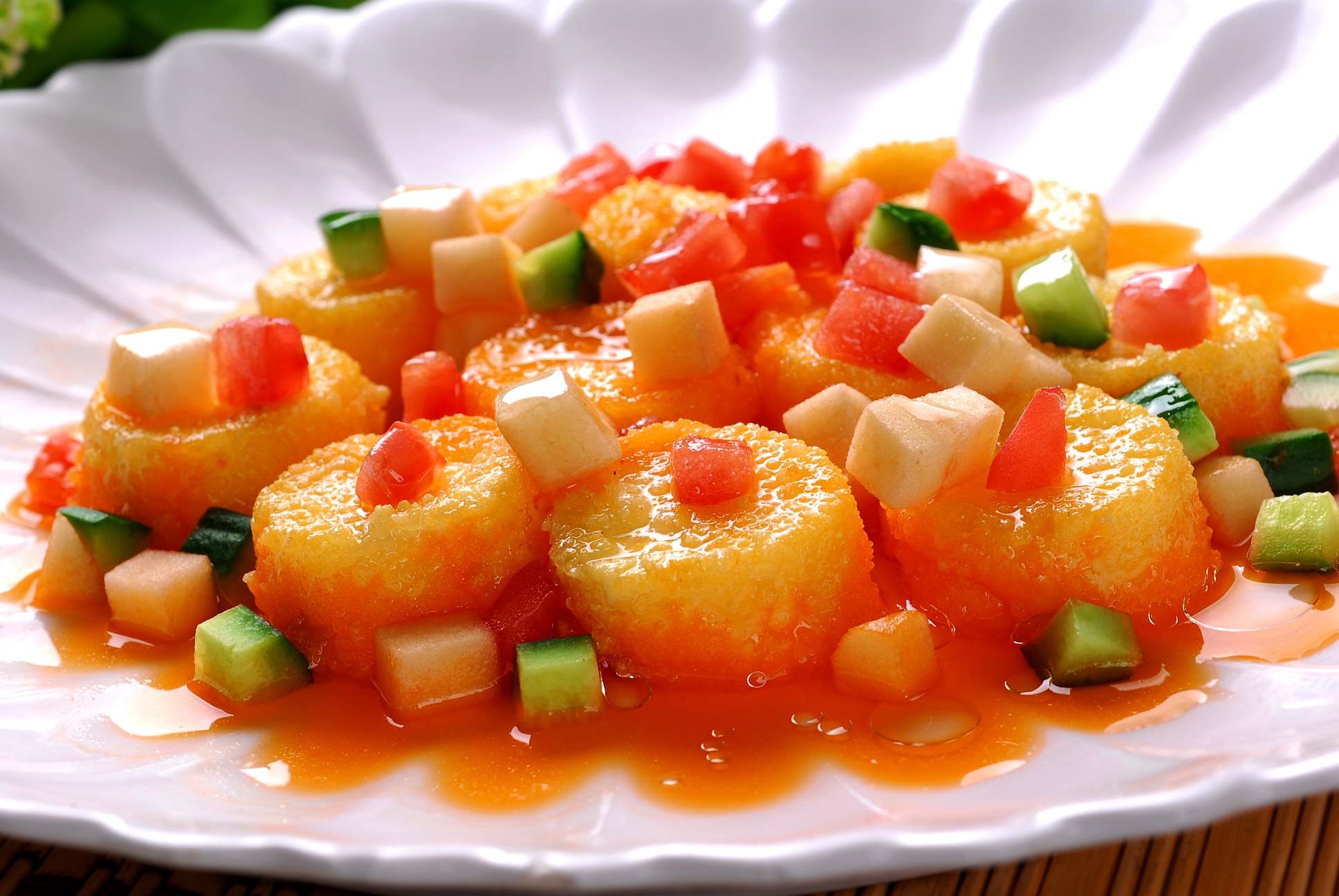 果汁布丁豆腐高清图片