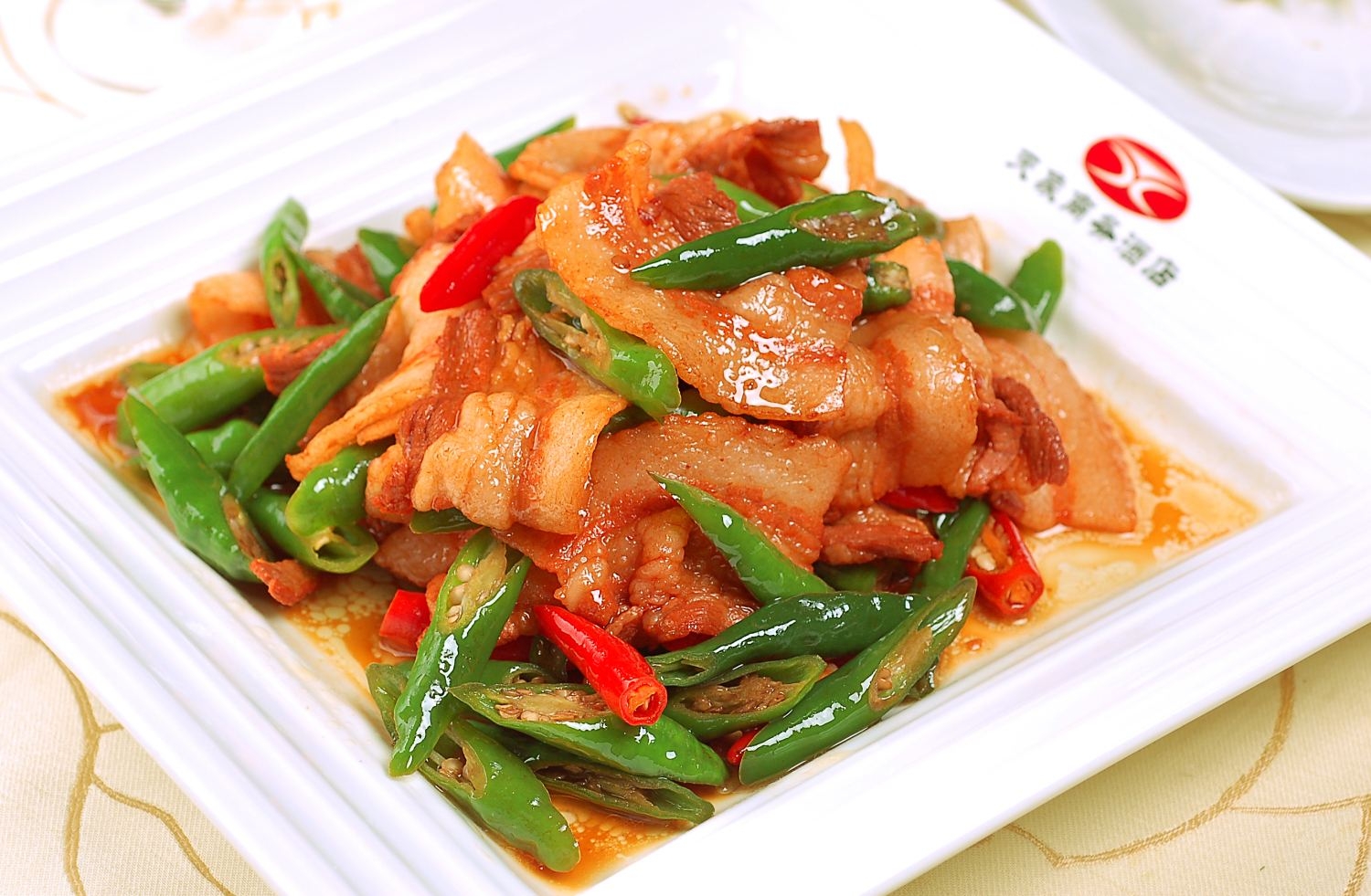 餐饮美食山村小炒肉宣传图片灯箱