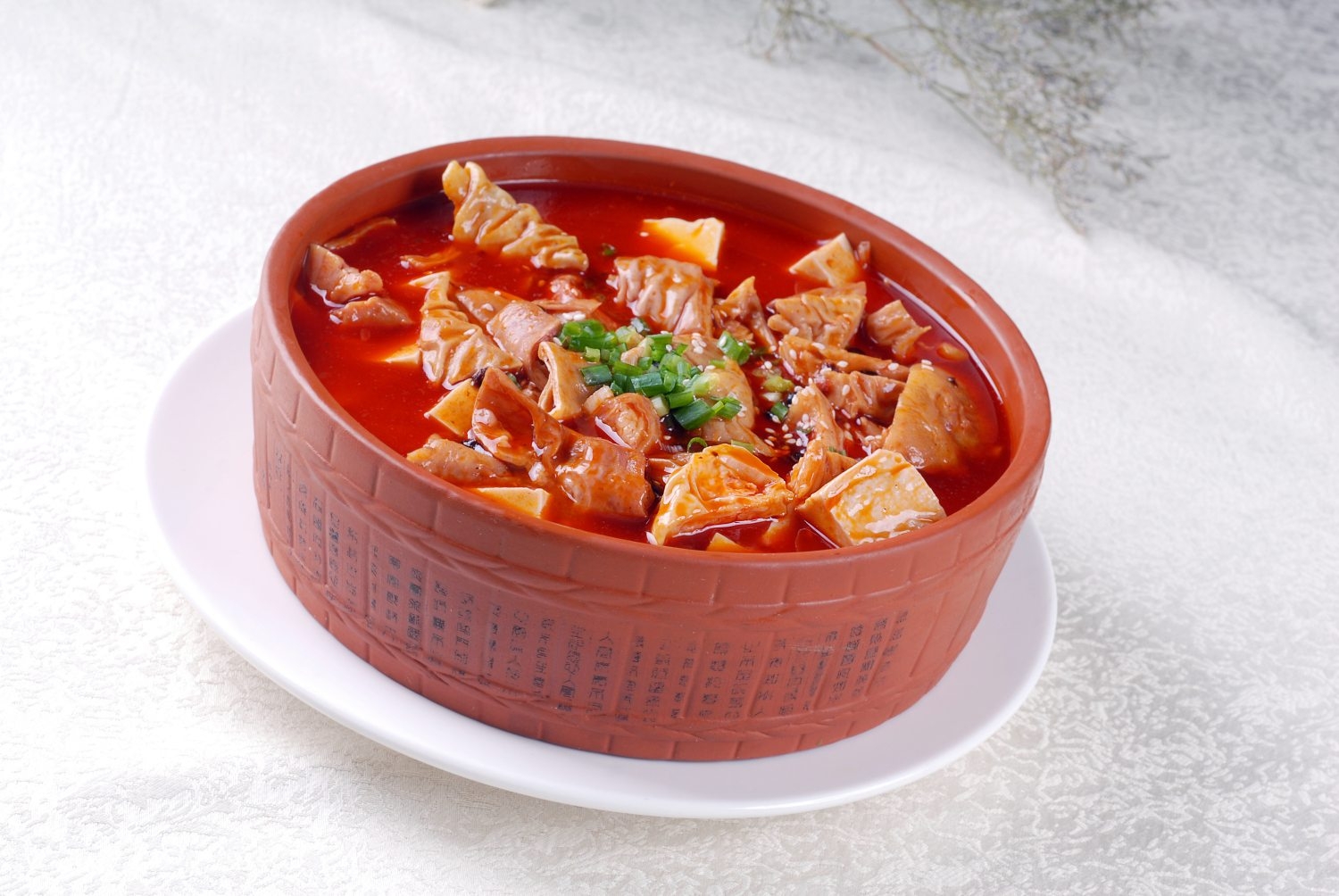 餐饮美食豆花肥肠高清图片