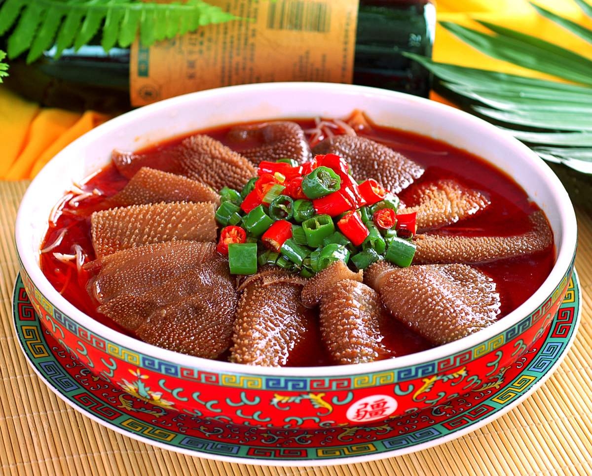 餐饮美食红源毛肚宣传图片灯箱