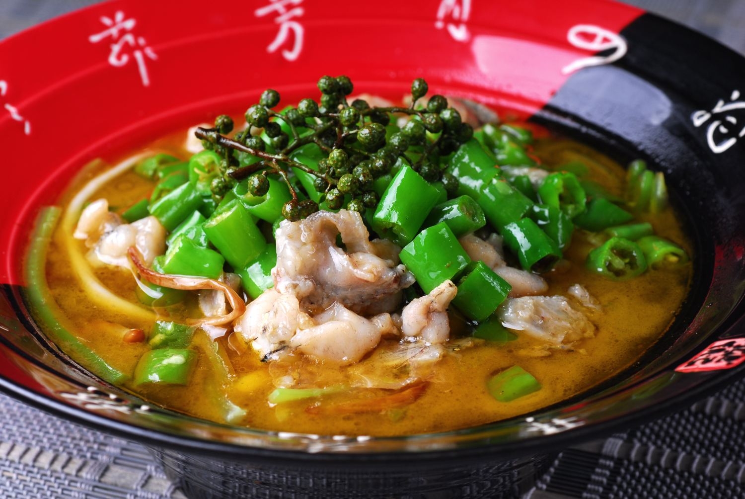 高清图片餐饮美食川菜青椒煮美蛙高清图片601