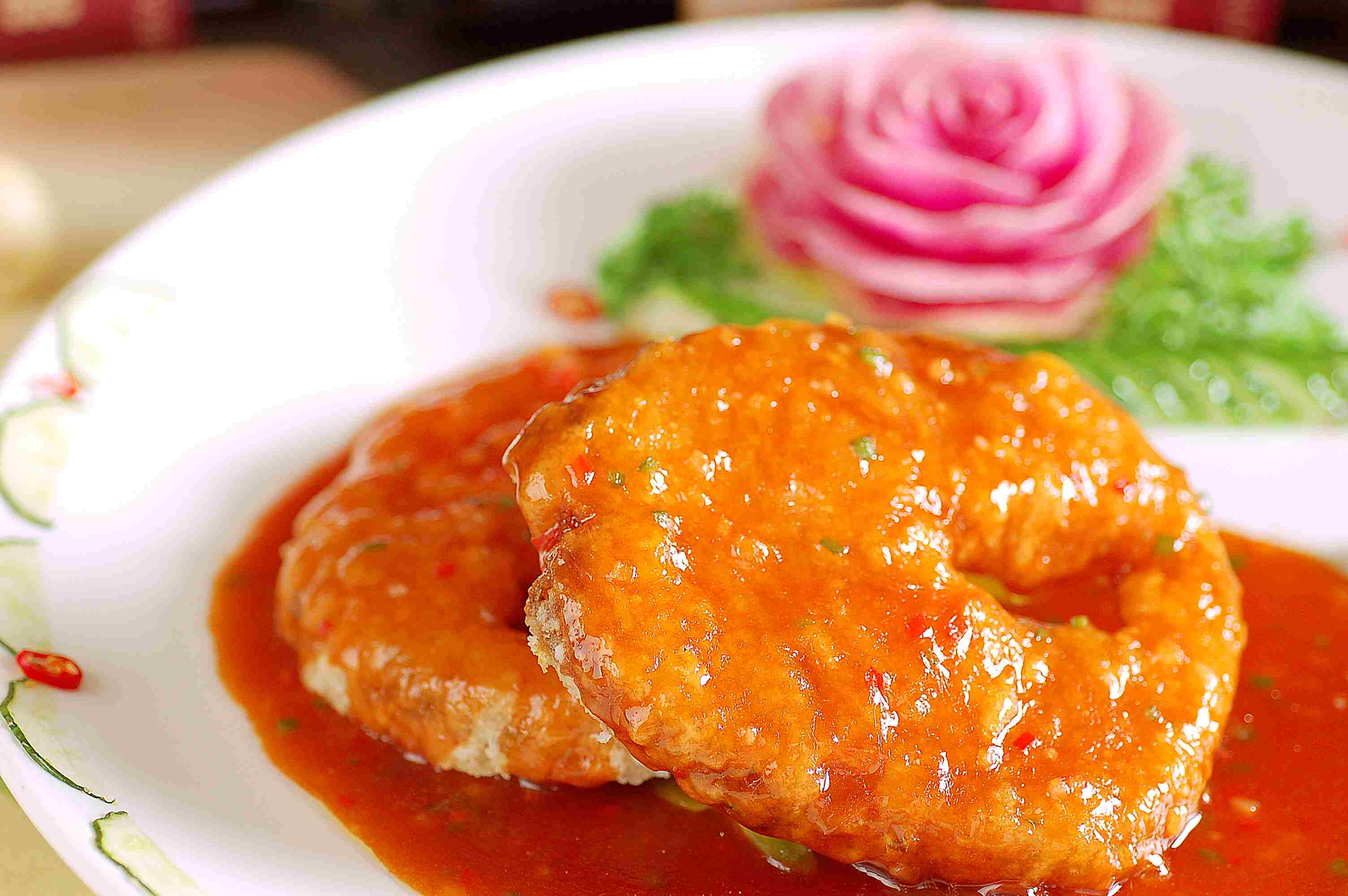 餐饮美食川菜香煎银血鱼高清图片899