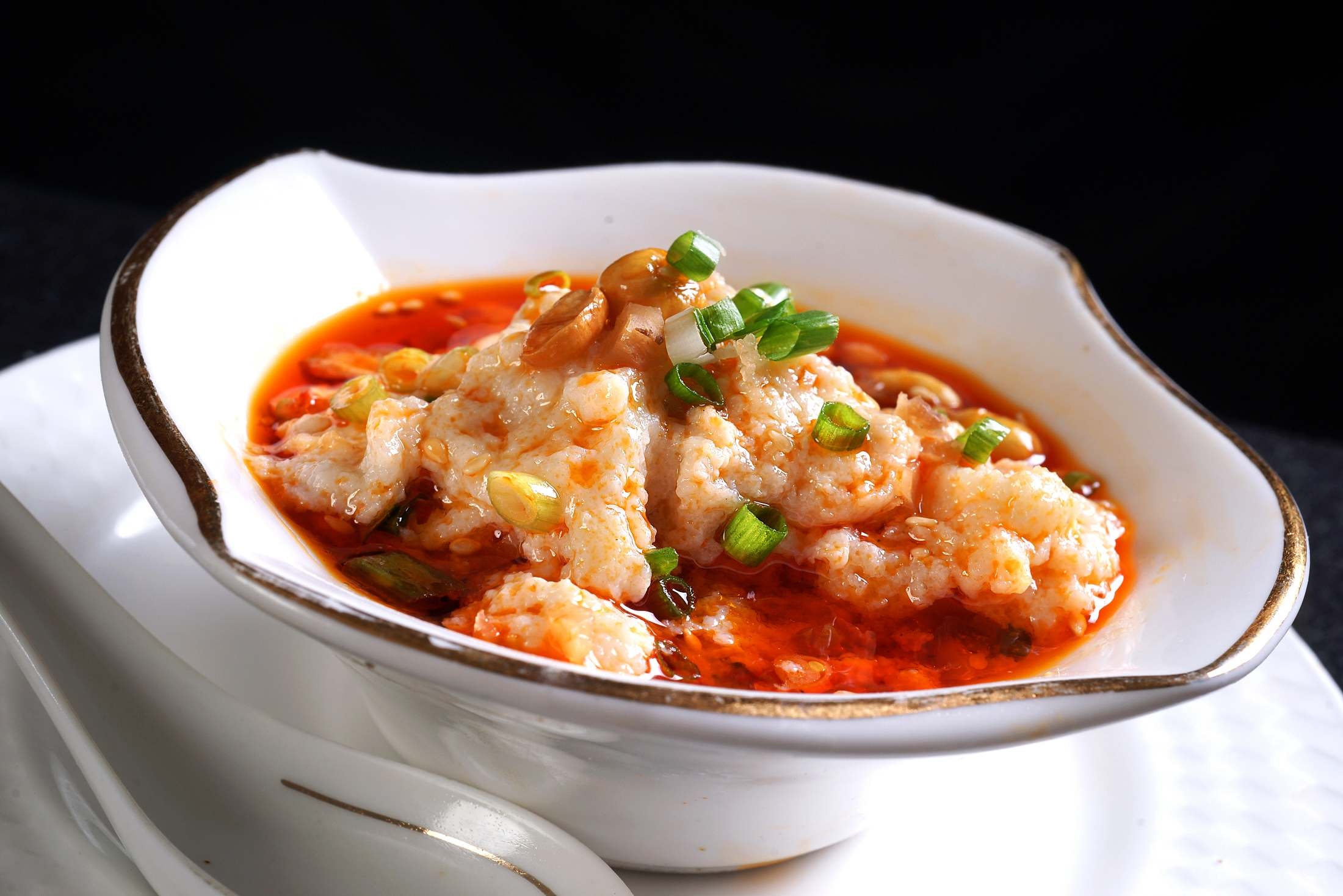 高清图片餐饮美食川菜鸡豆花高清图片