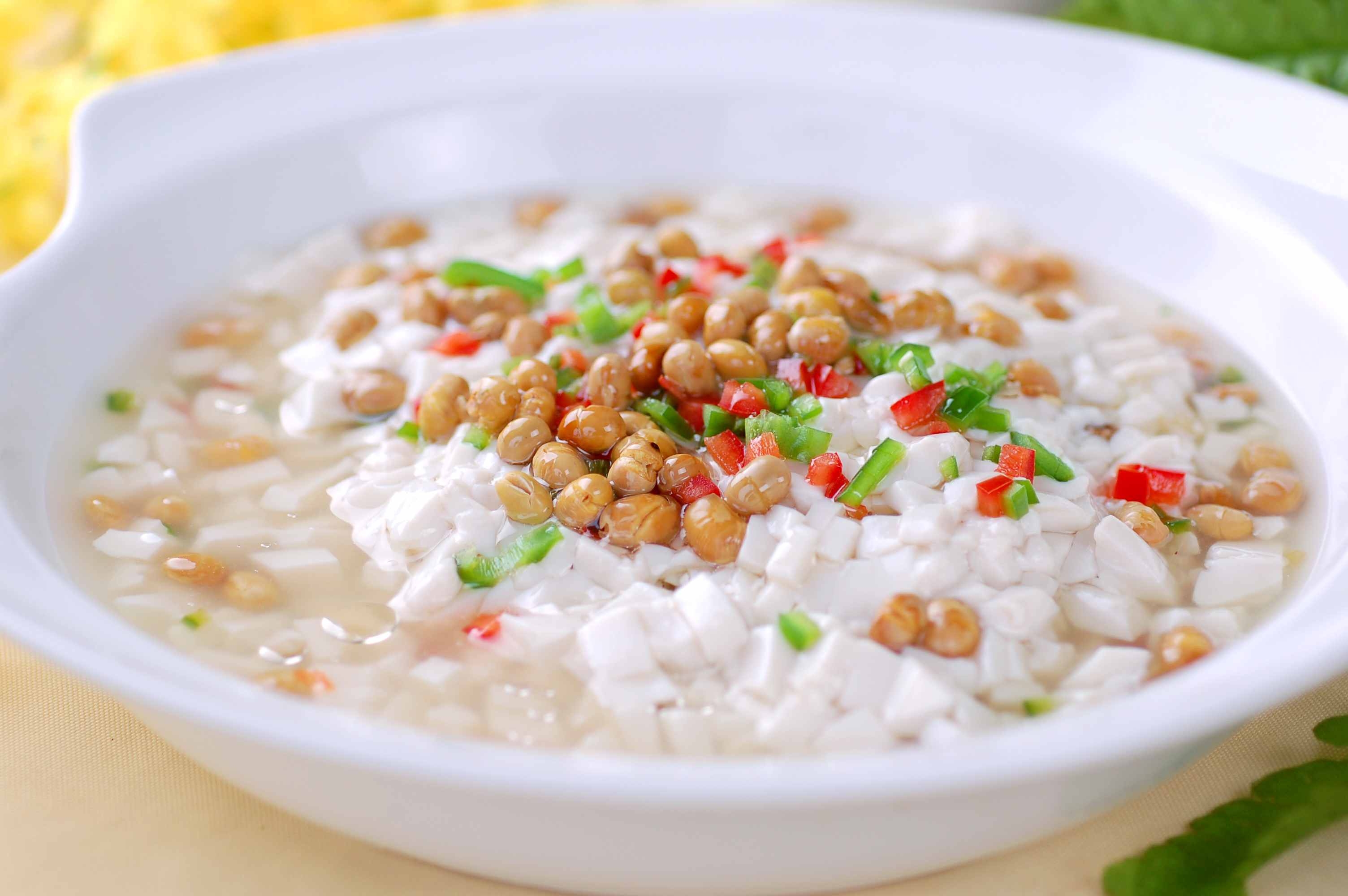餐饮美食天府豆花高清图片
