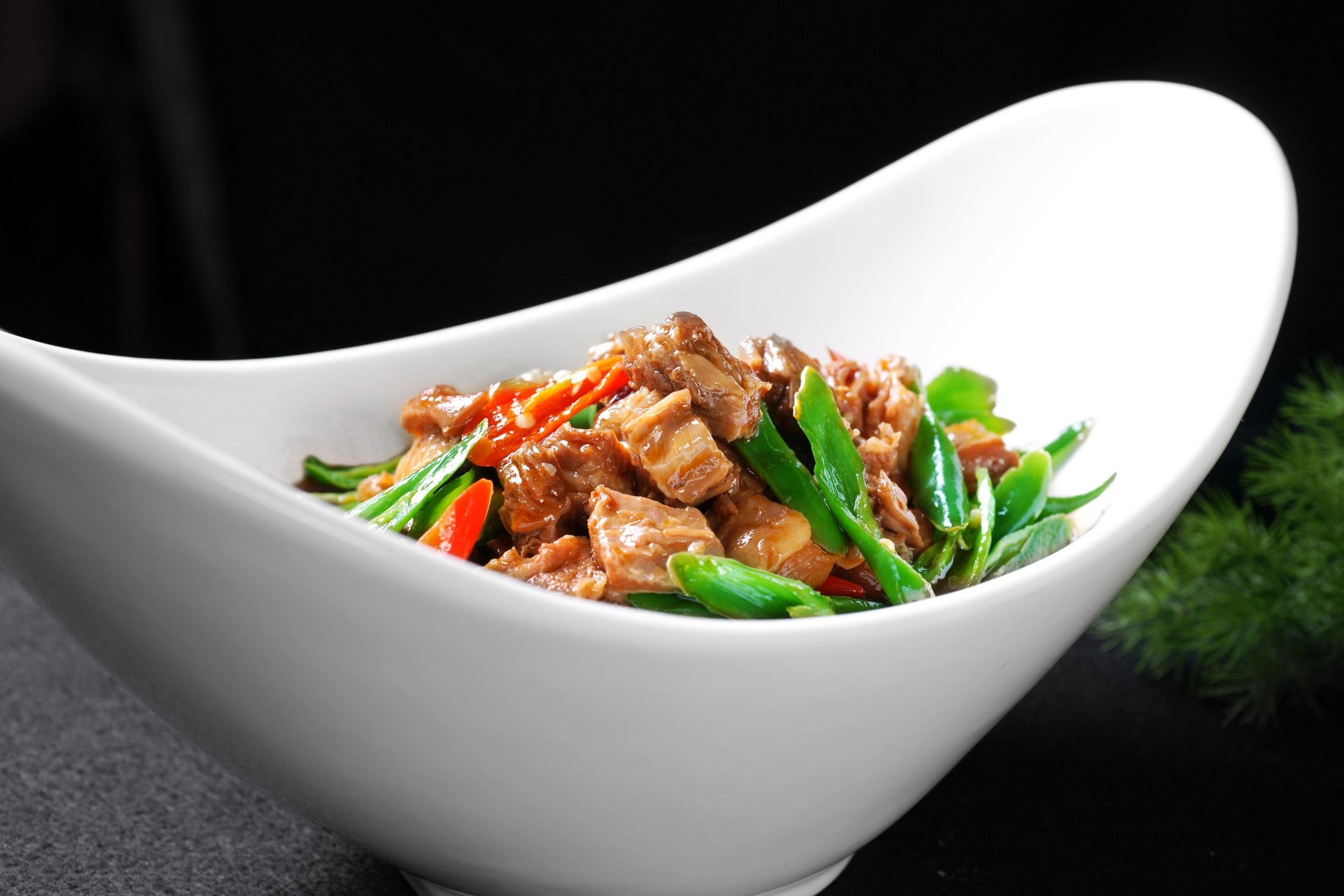 餐饮美食湘-秋椒南雁宣传图片灯箱