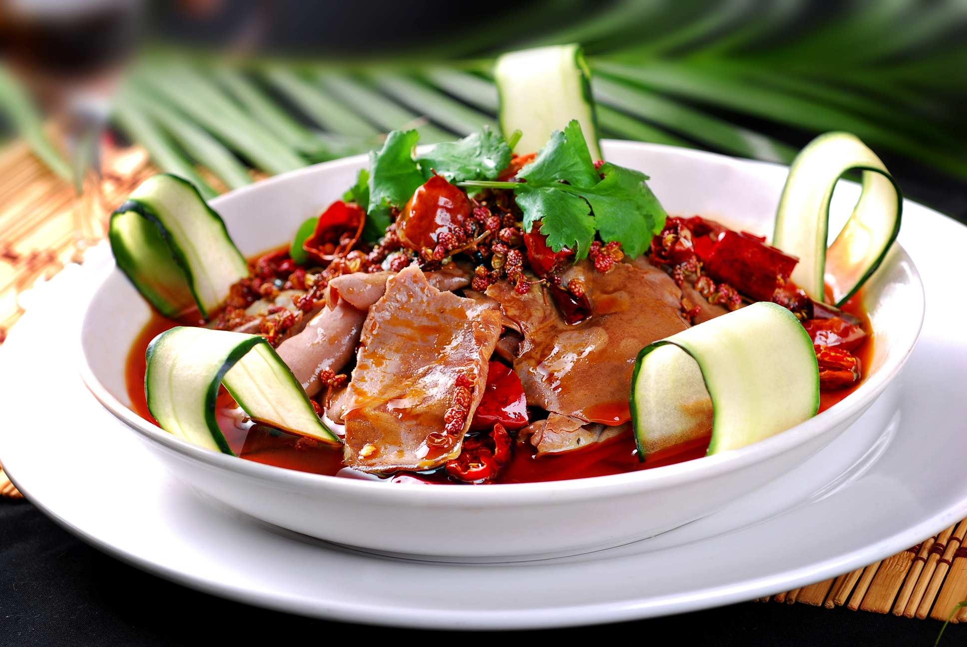 川黔菜风味腰片高清图片