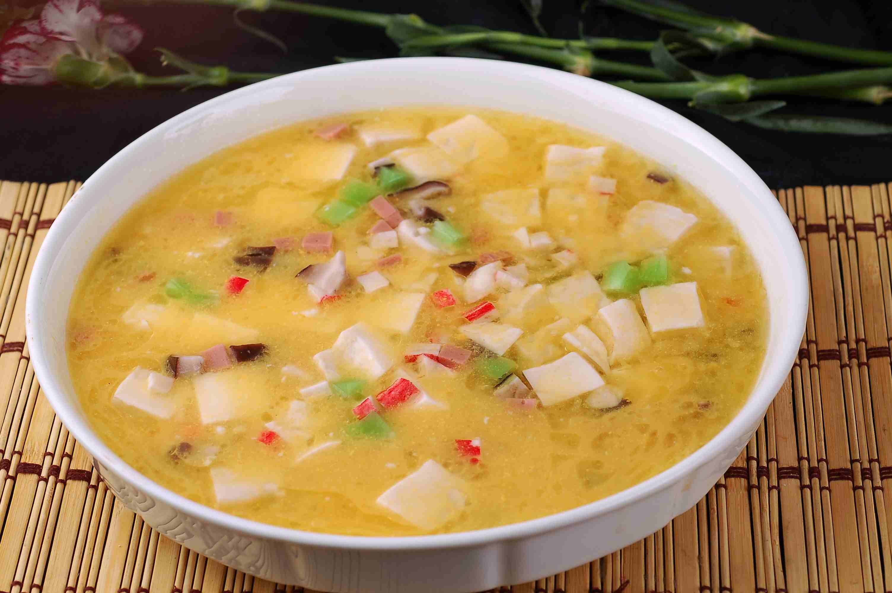 高清图片餐饮美食川菜八宝豆花高清图片