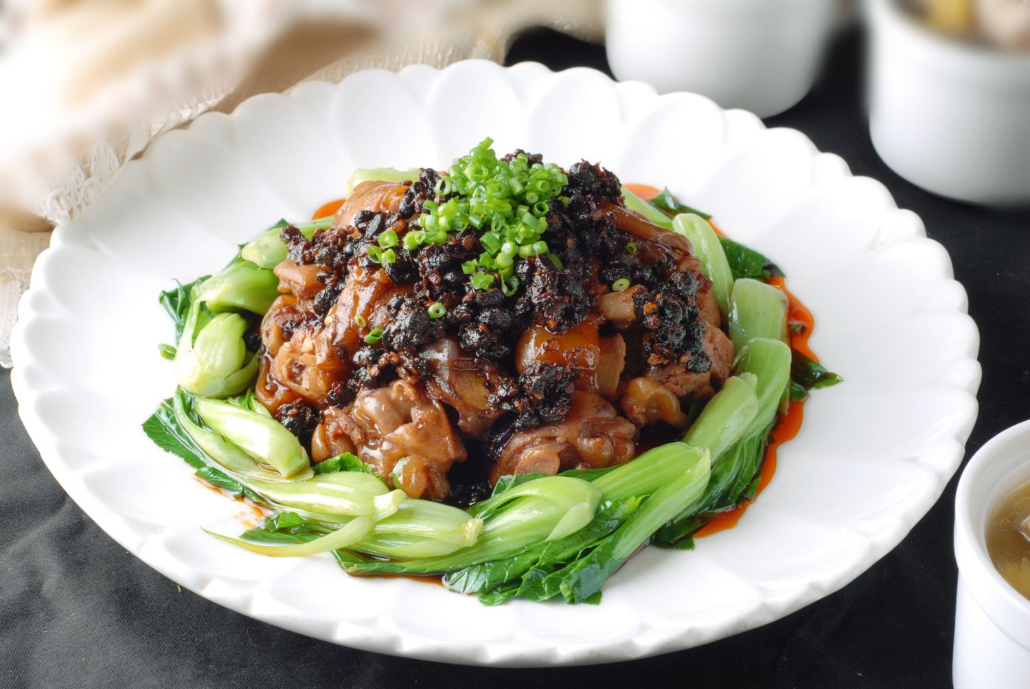 高清图片餐饮美食川菜热蜀香美容蹄高清图片684