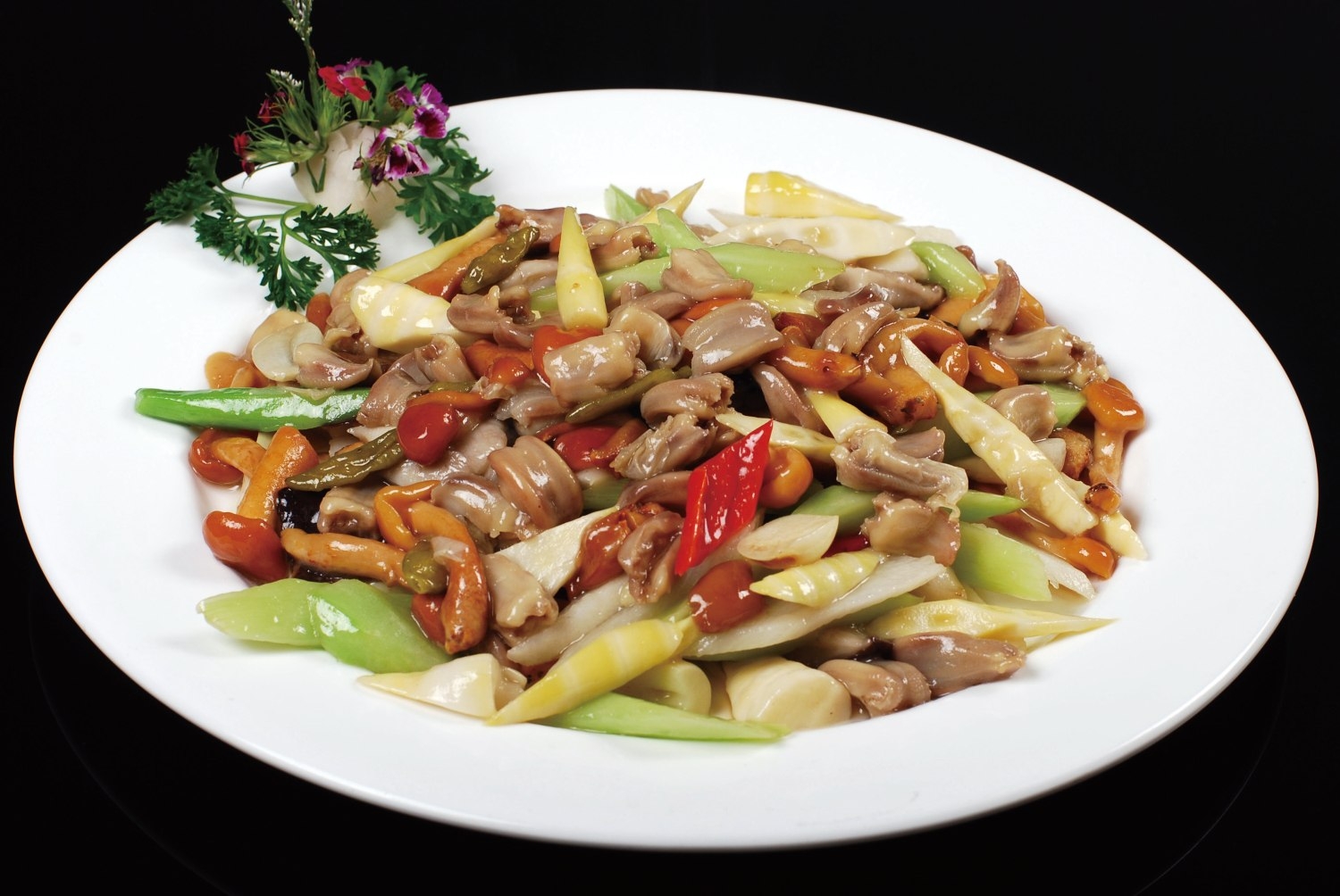 餐饮美食川菜罗汉一品鸭舌高清图片466