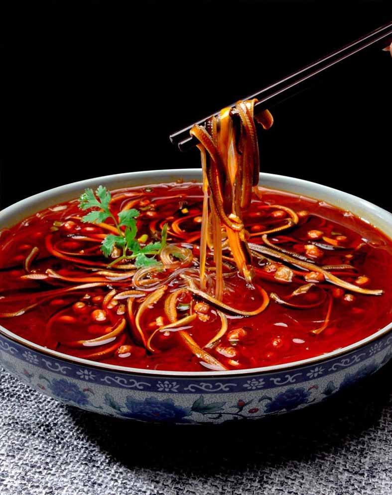 高清图片餐饮美食川菜鳝段粉丝高清图片736
