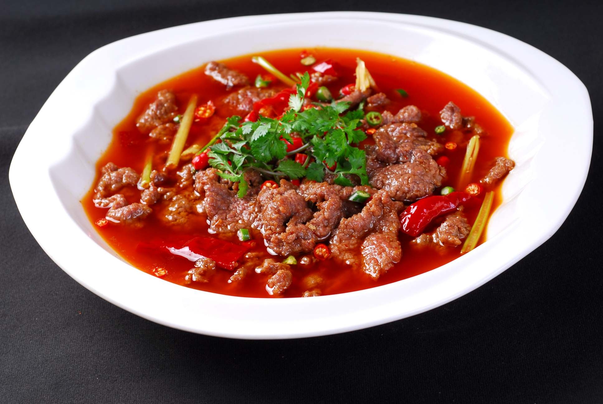 高清图片餐饮美食川菜家常嫩牛柳高清图片