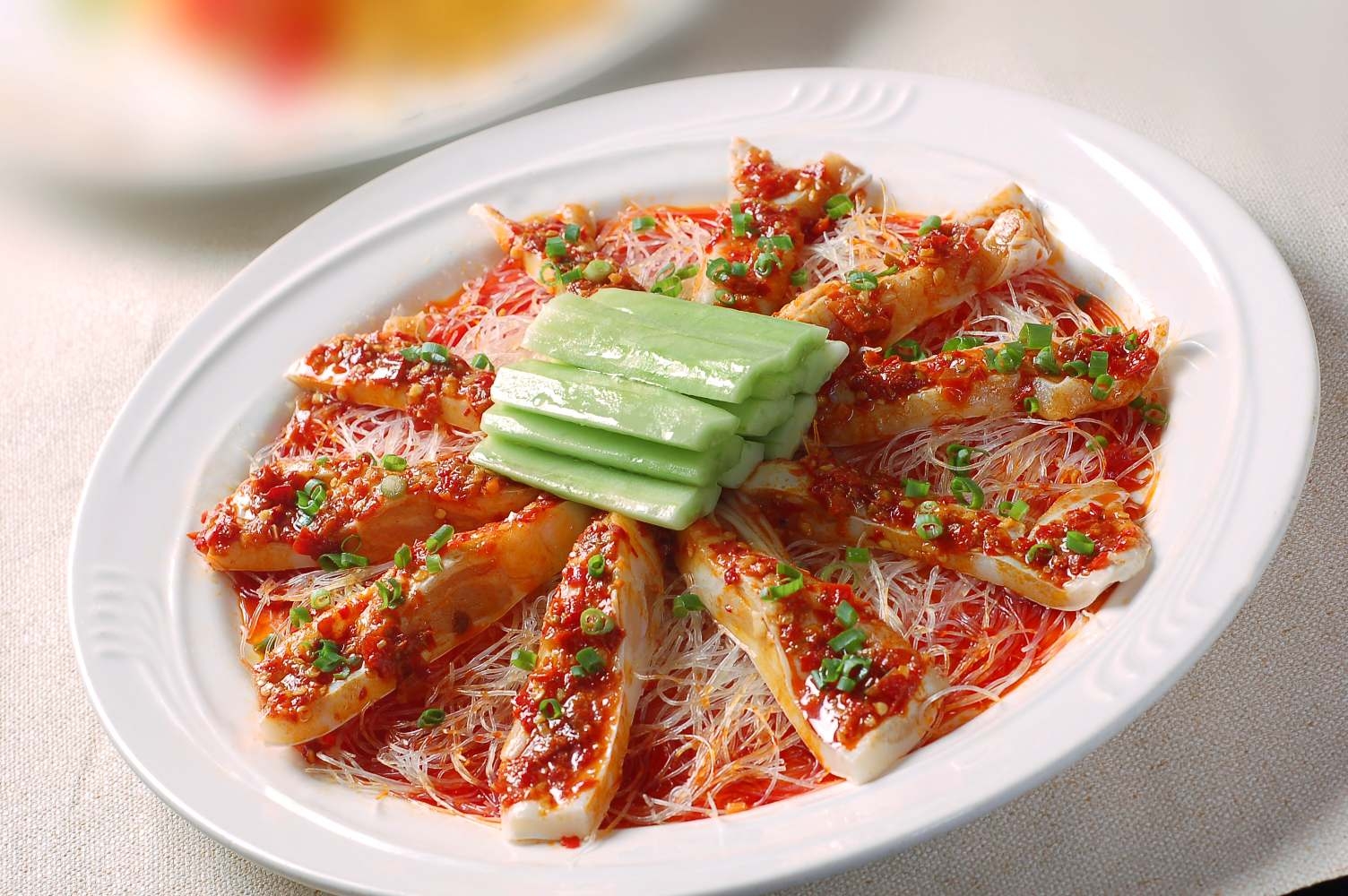 餐饮美食剁椒深海鱼脯剁椒味宣传图片灯箱