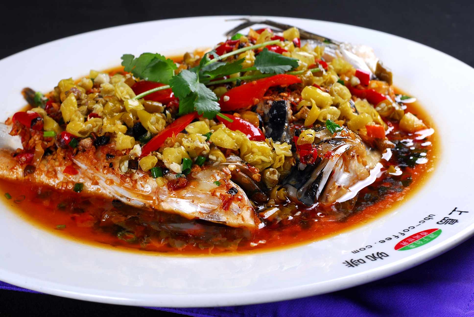 高清图片餐饮美食川菜上海私房菜剁椒鱼头王高清图片738