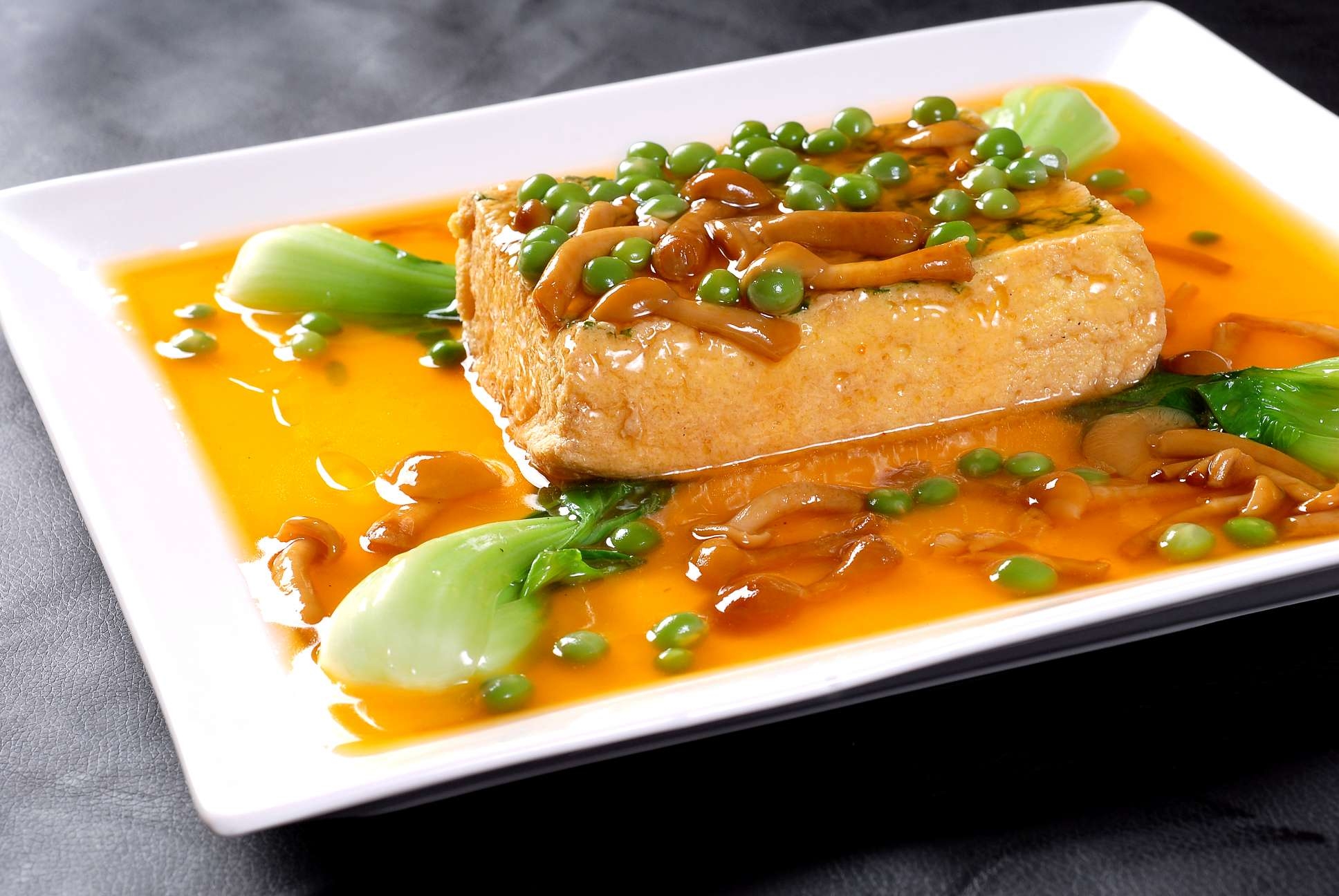 餐饮美食宫廷素膳宣传图片灯箱