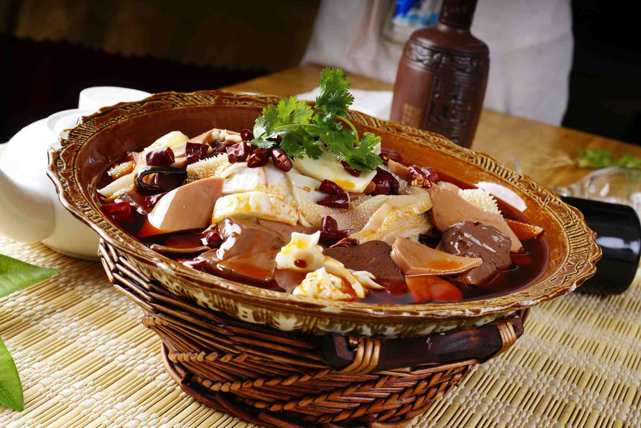 餐饮美食毛血旺(1)高清图片