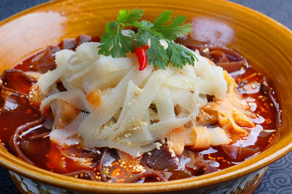 餐饮美食川菜厥粉草原肚高清图片406