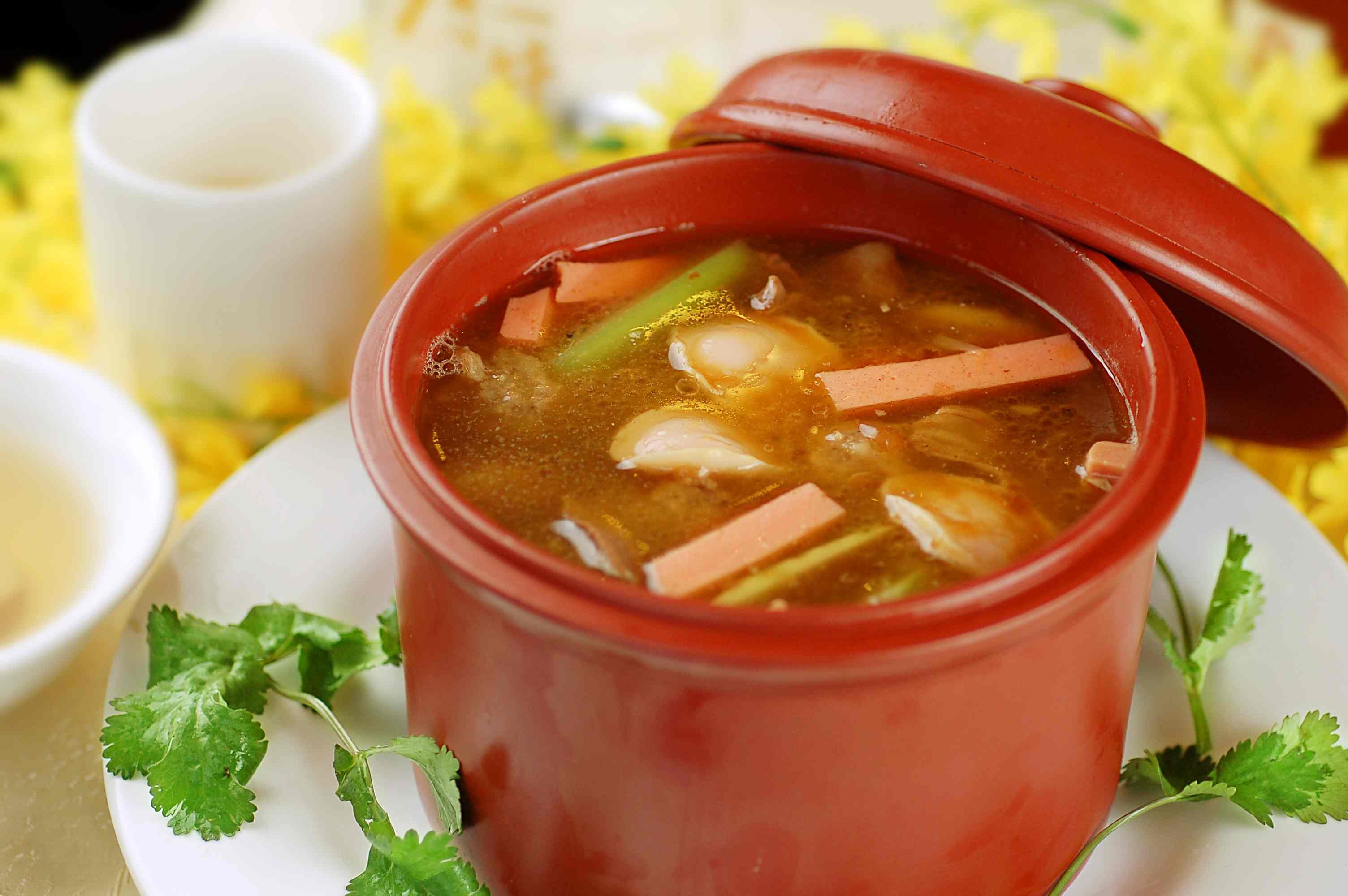 餐饮美食川式佛跳墙高清图片