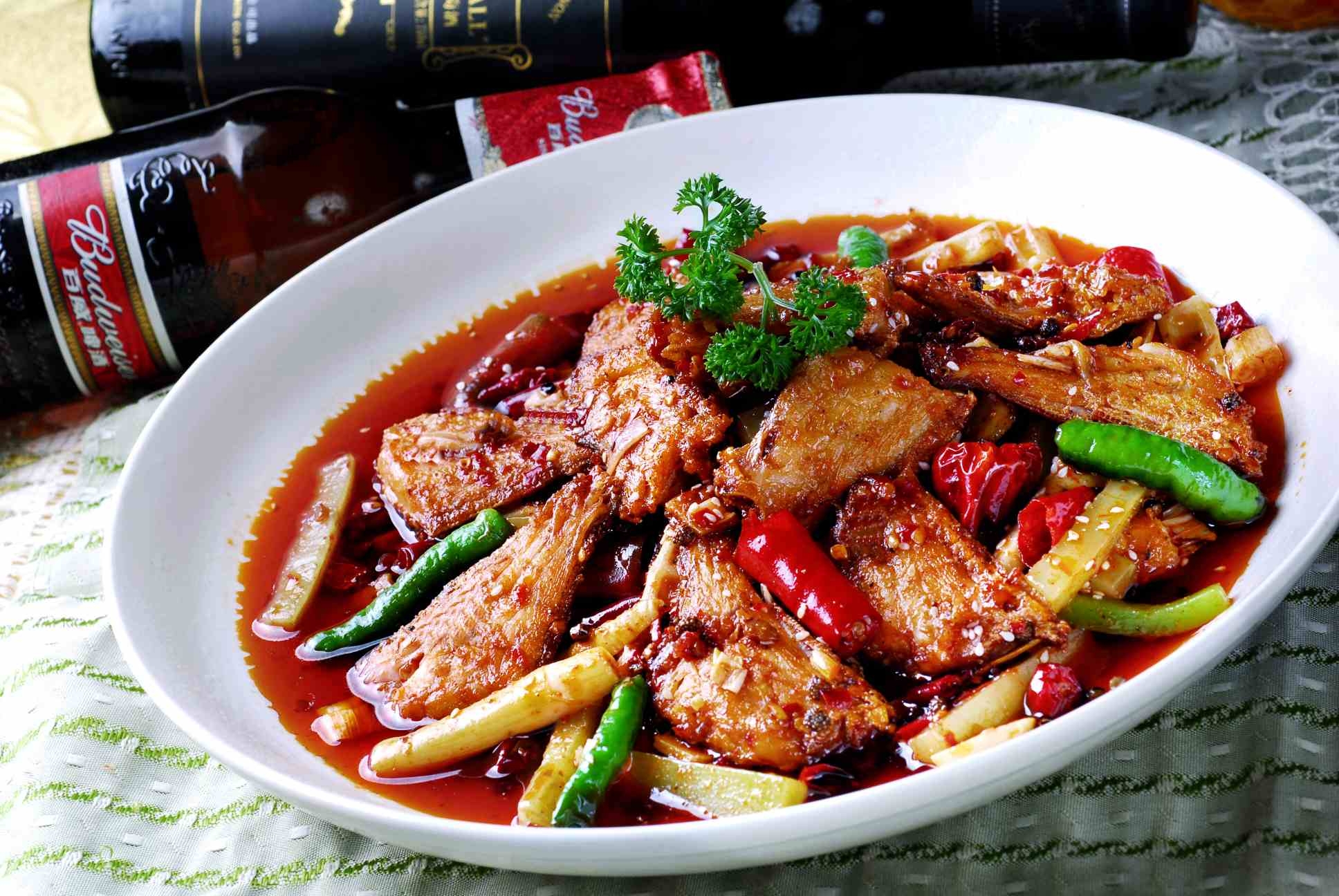 高清图片餐饮美食川菜特色奥州耗儿鱼高清图片807