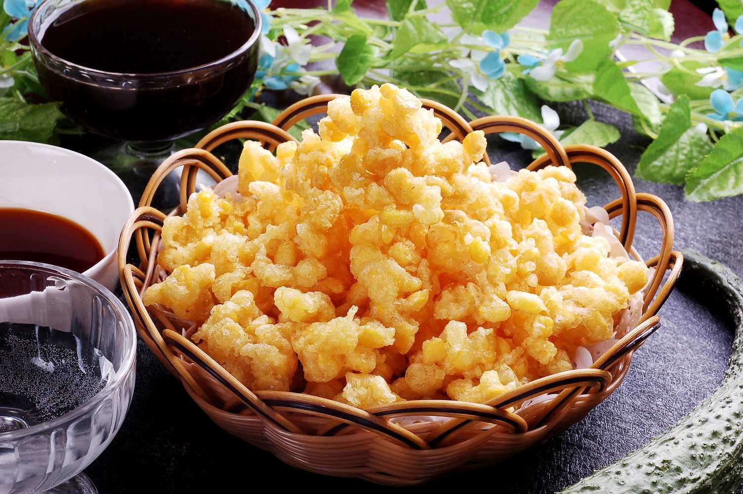 餐饮美食蜂窝玉米宣传图片灯箱