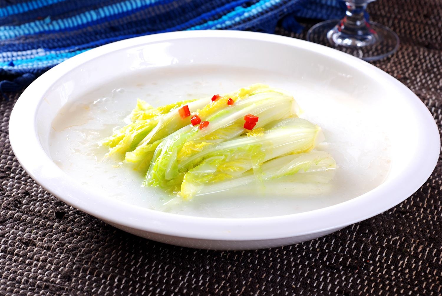 餐饮美食上汤娃娃菜高清图片