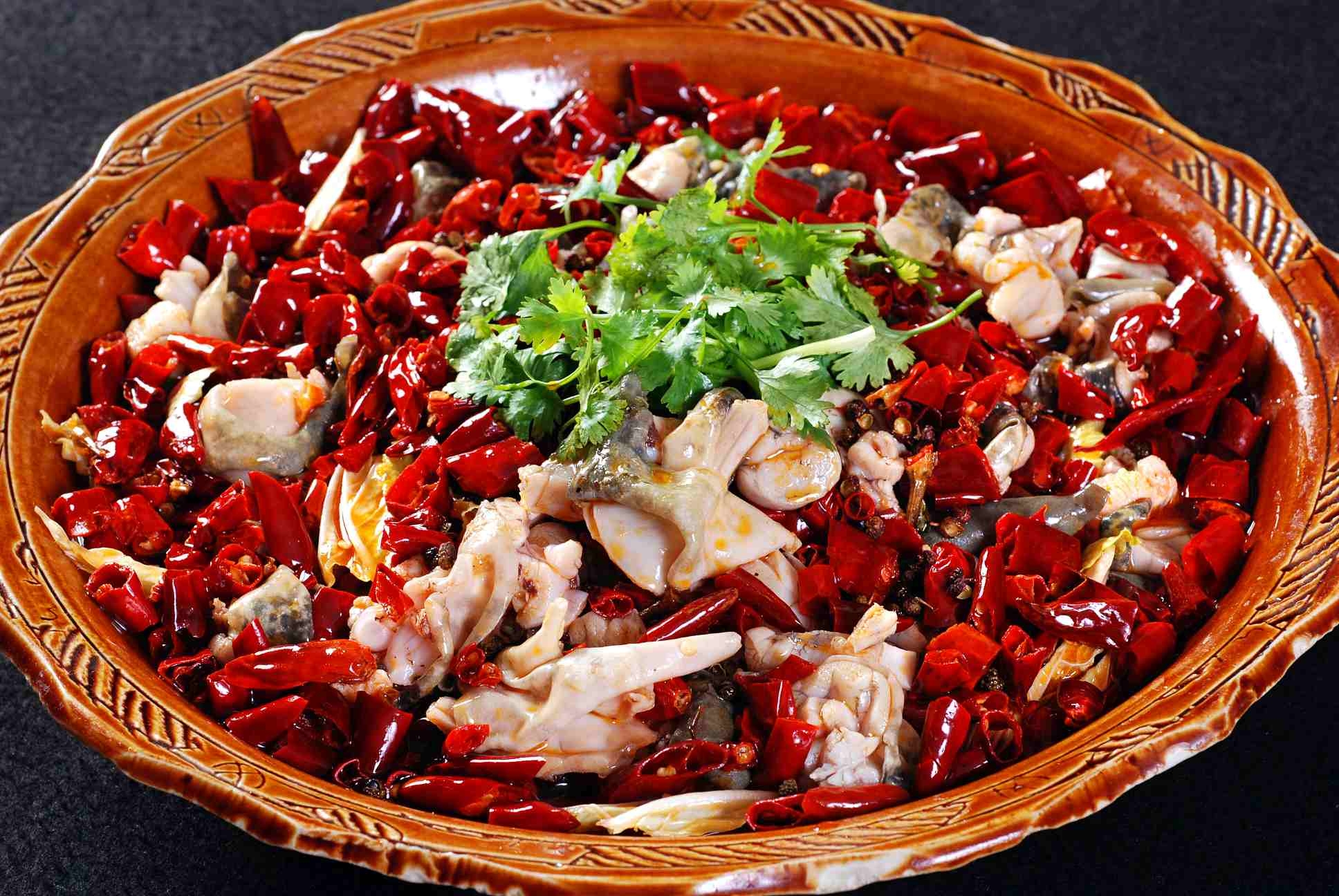 高清图片餐饮美食川菜沸腾牛蛙高清图片