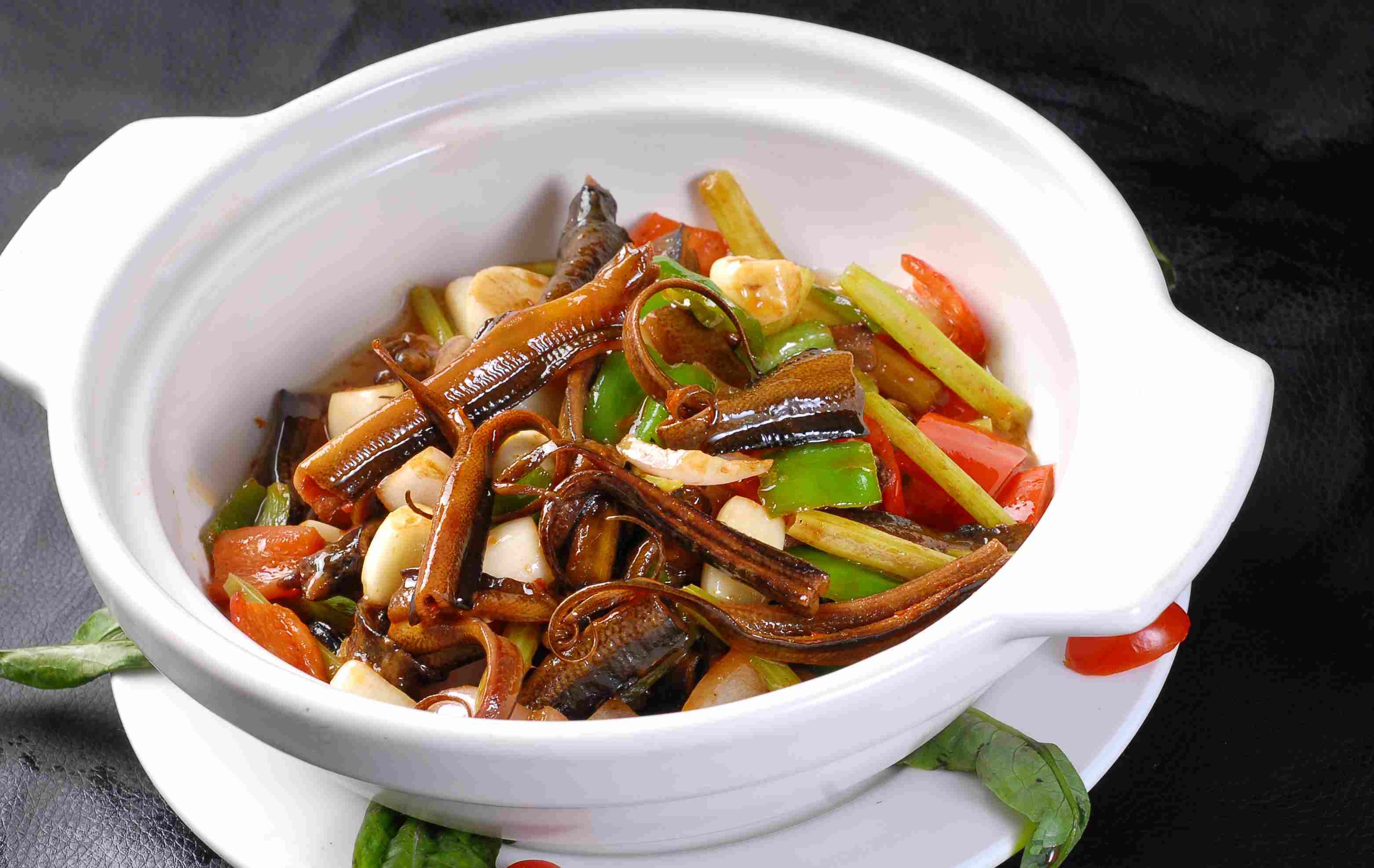 高清图片餐饮美食川菜生焗鳝段高清图片727