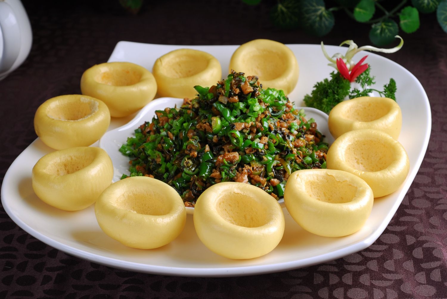 高清图片餐饮美食川菜鸡米芽菜配粗粮高清图片269