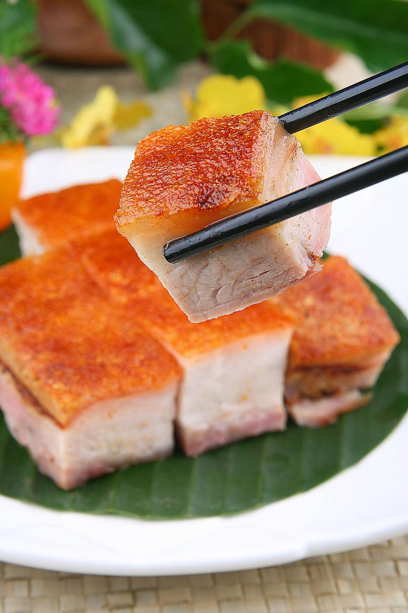 烧腊店装饰画烧鹅烧鸭熟食店餐厅挂画广式快餐店粤菜馆餐馆壁画JPG