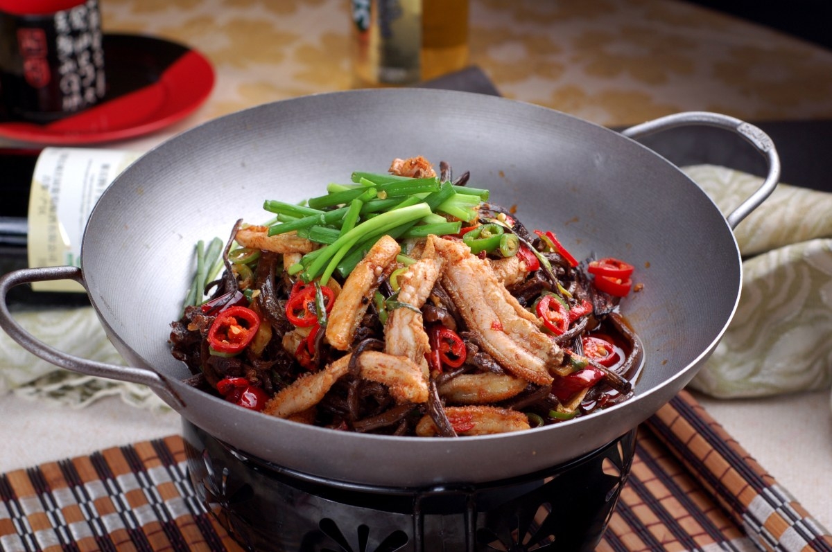 茶树菇板肚高清图片