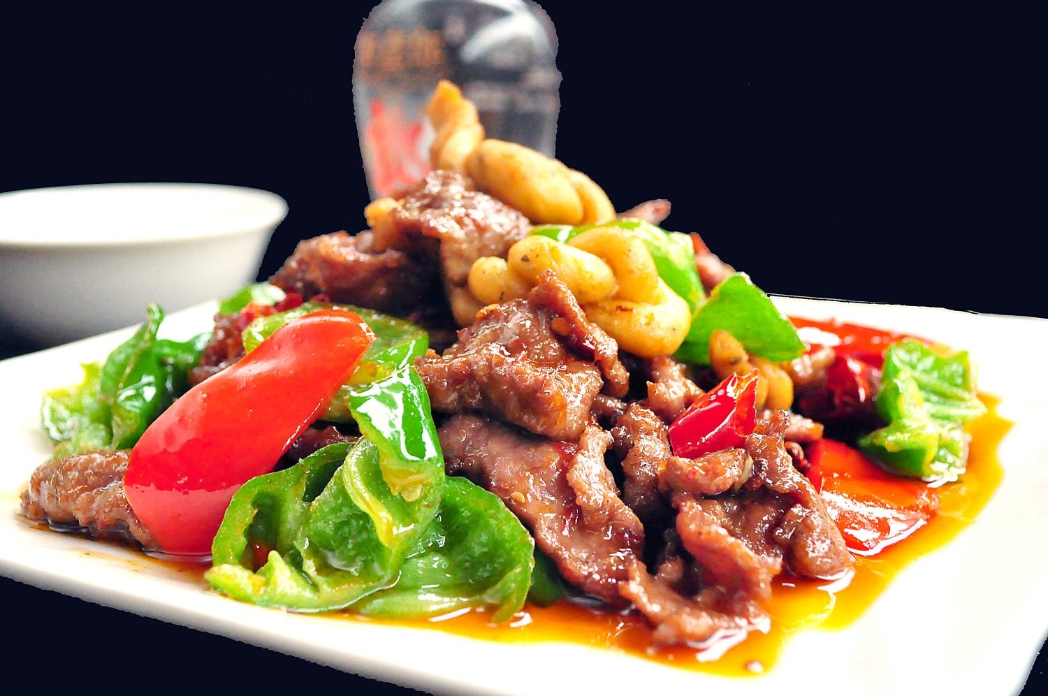 高清图片餐饮美食川菜牛爽口牛柳高清图片523