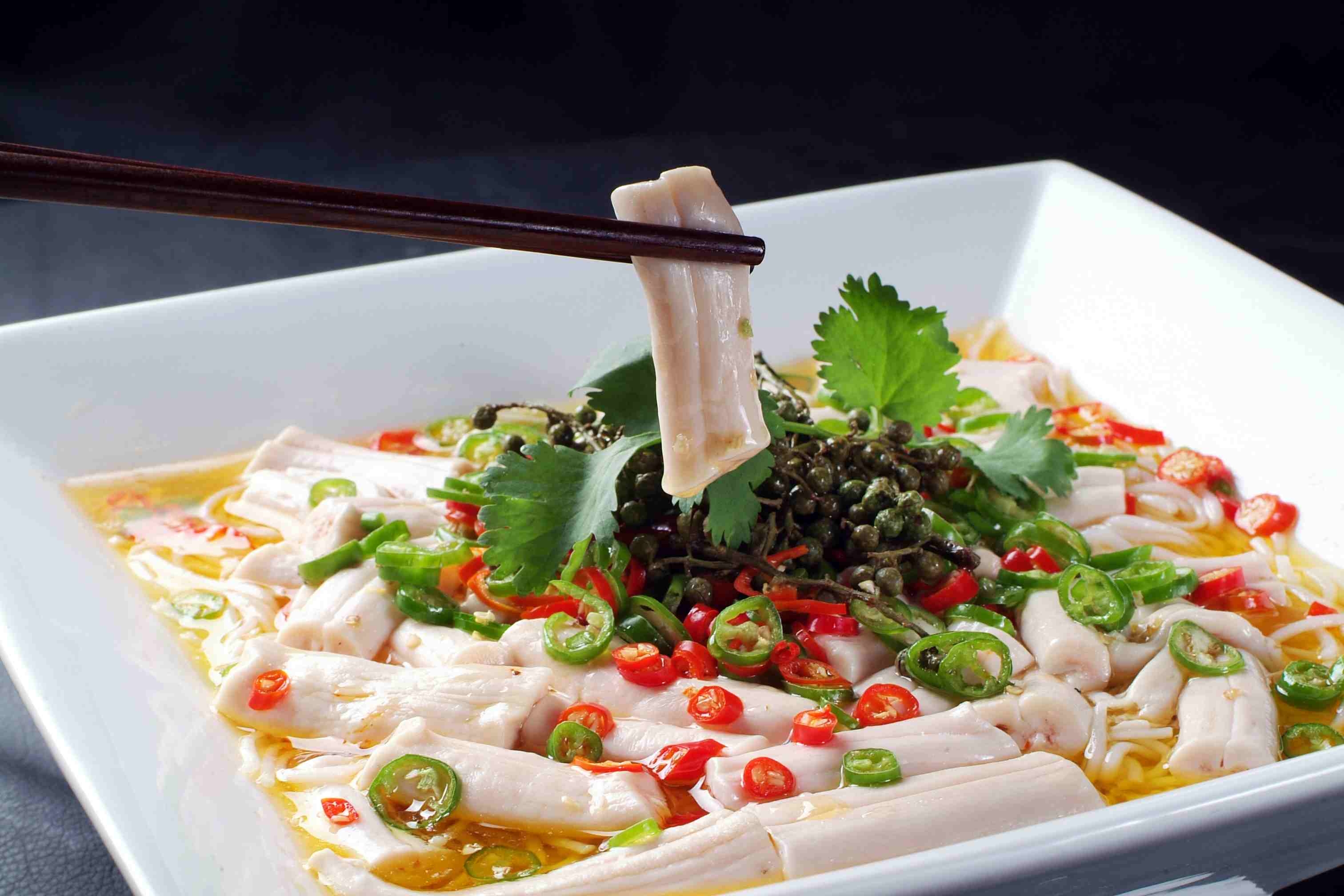 风味牛脊髓高清图片