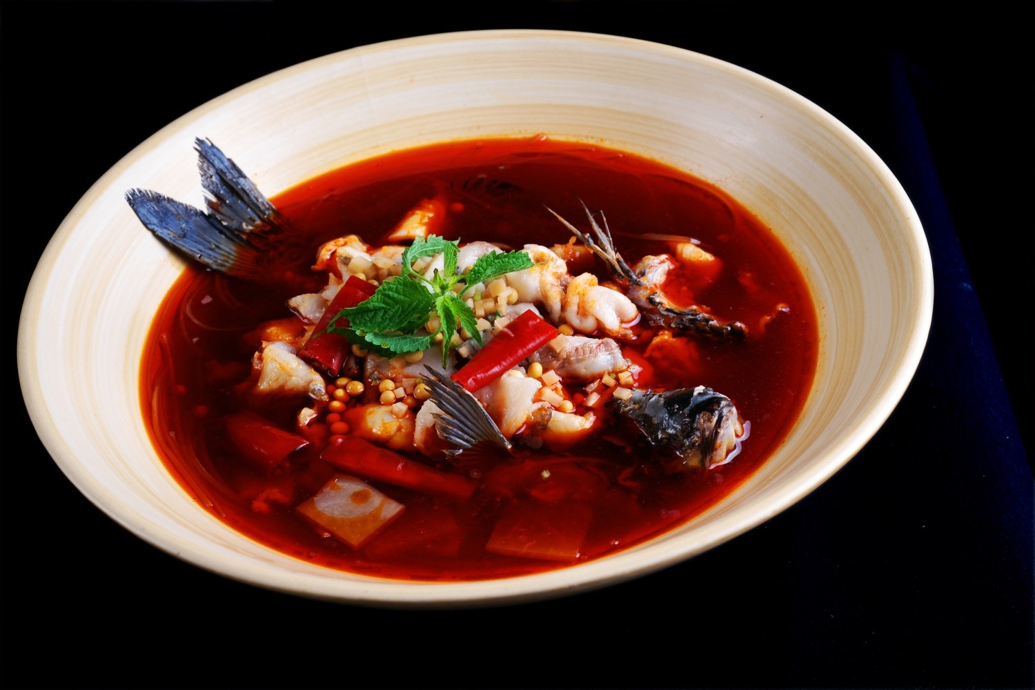 高清图片餐饮美食川菜藿香清波高清图片