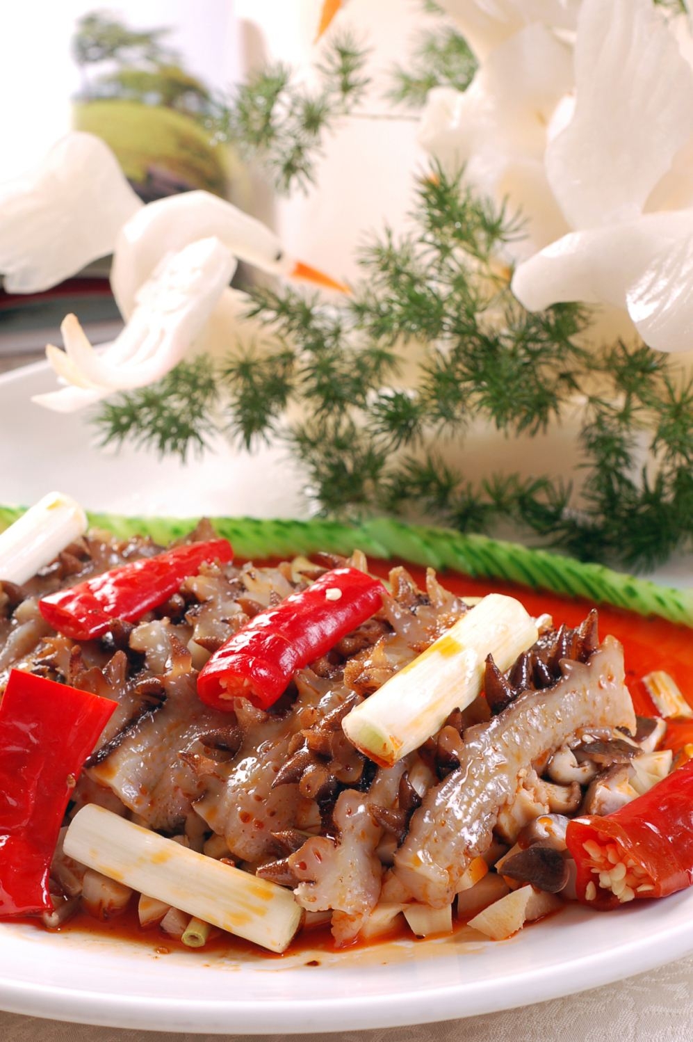 餐饮美食干烧海参(1)宣传图片灯箱