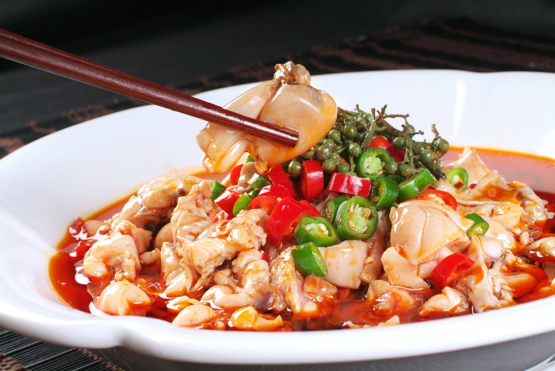 餐饮美食川菜川风情牛蛙高清图片