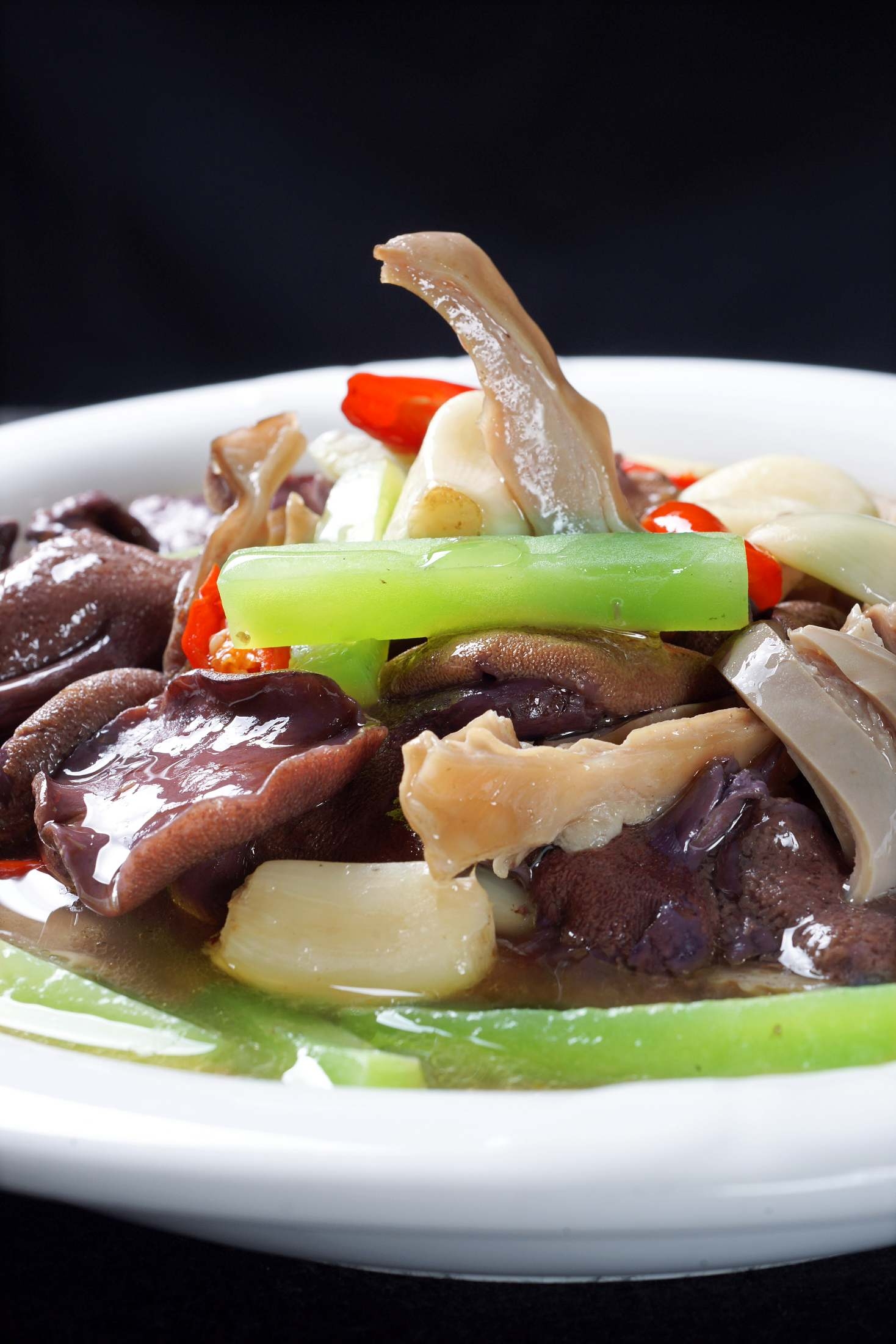 餐饮美食菌烧大肚宣传图片灯箱