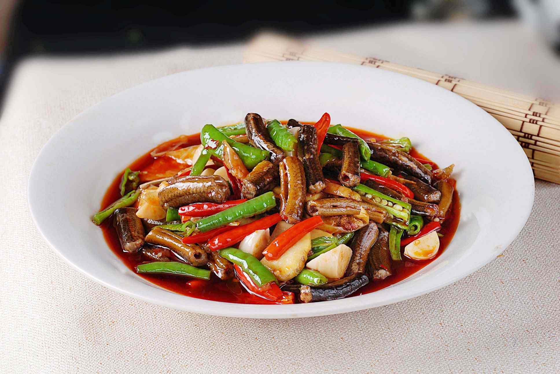 家乡土鳝鱼高清图片