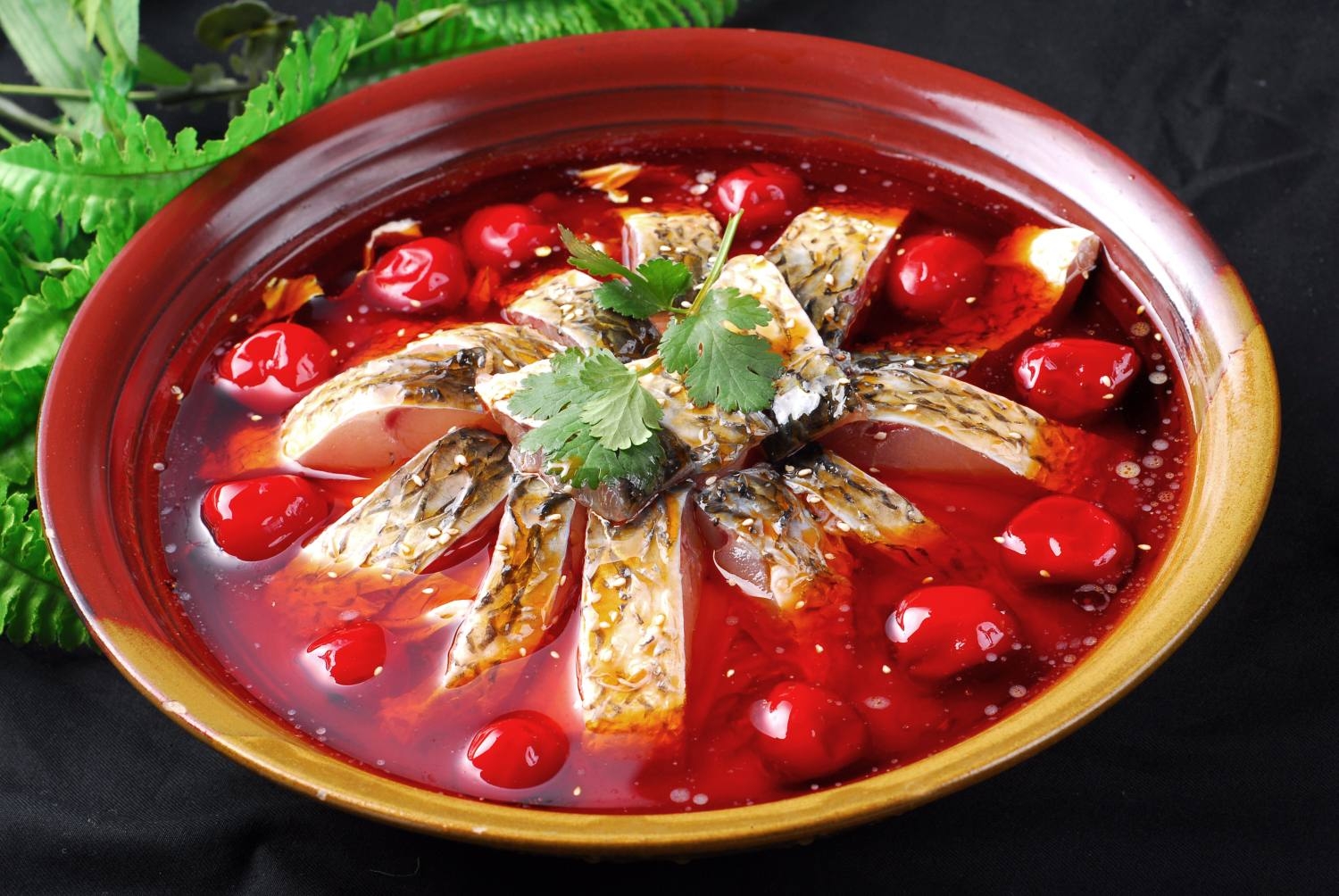 餐饮美食两江烩仔鲶高清图片