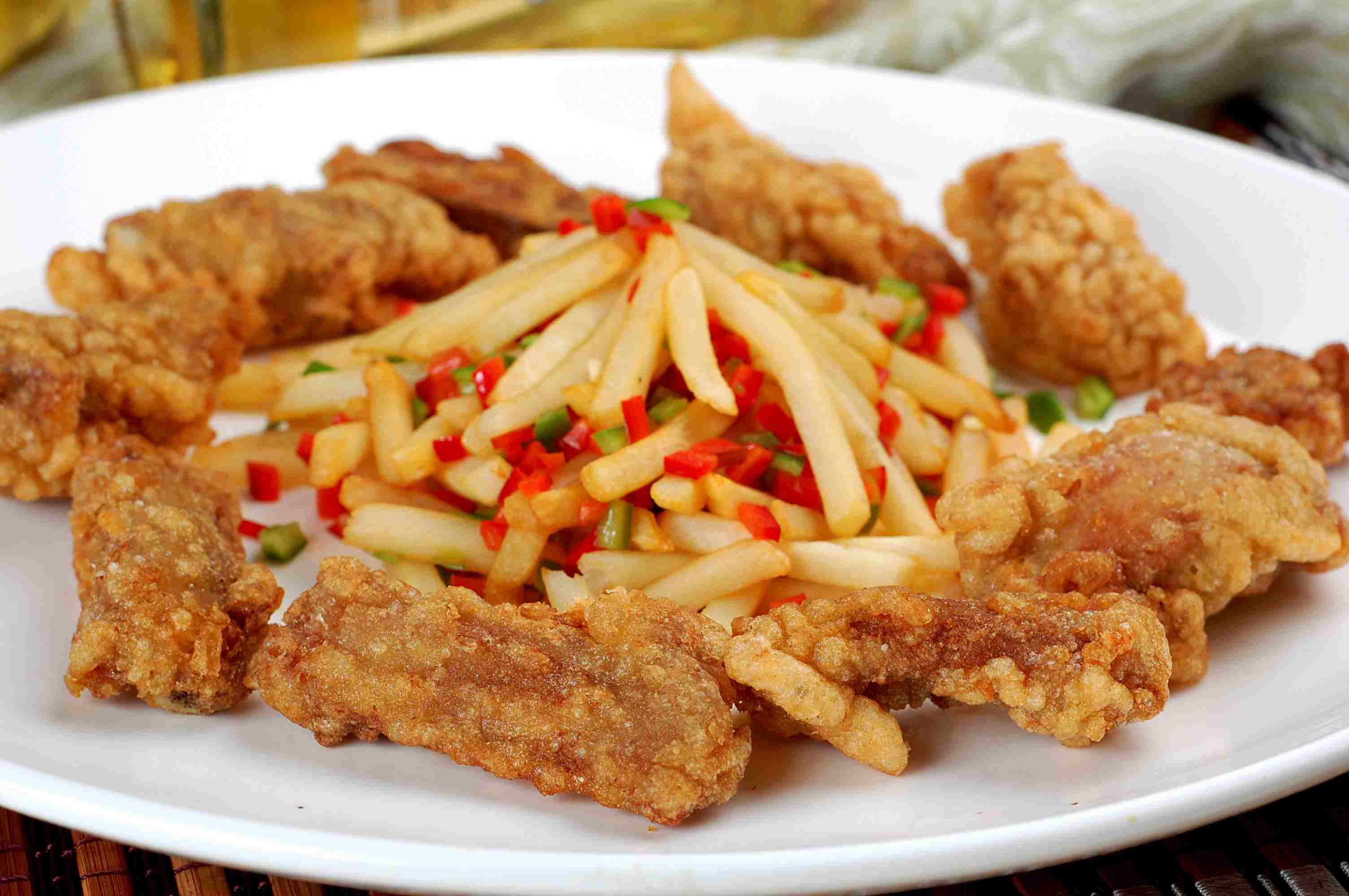 蒜香骨高清图片