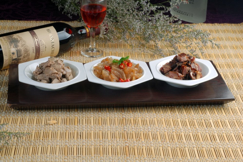 高清图片餐饮美食川菜荣园三拼高清图片