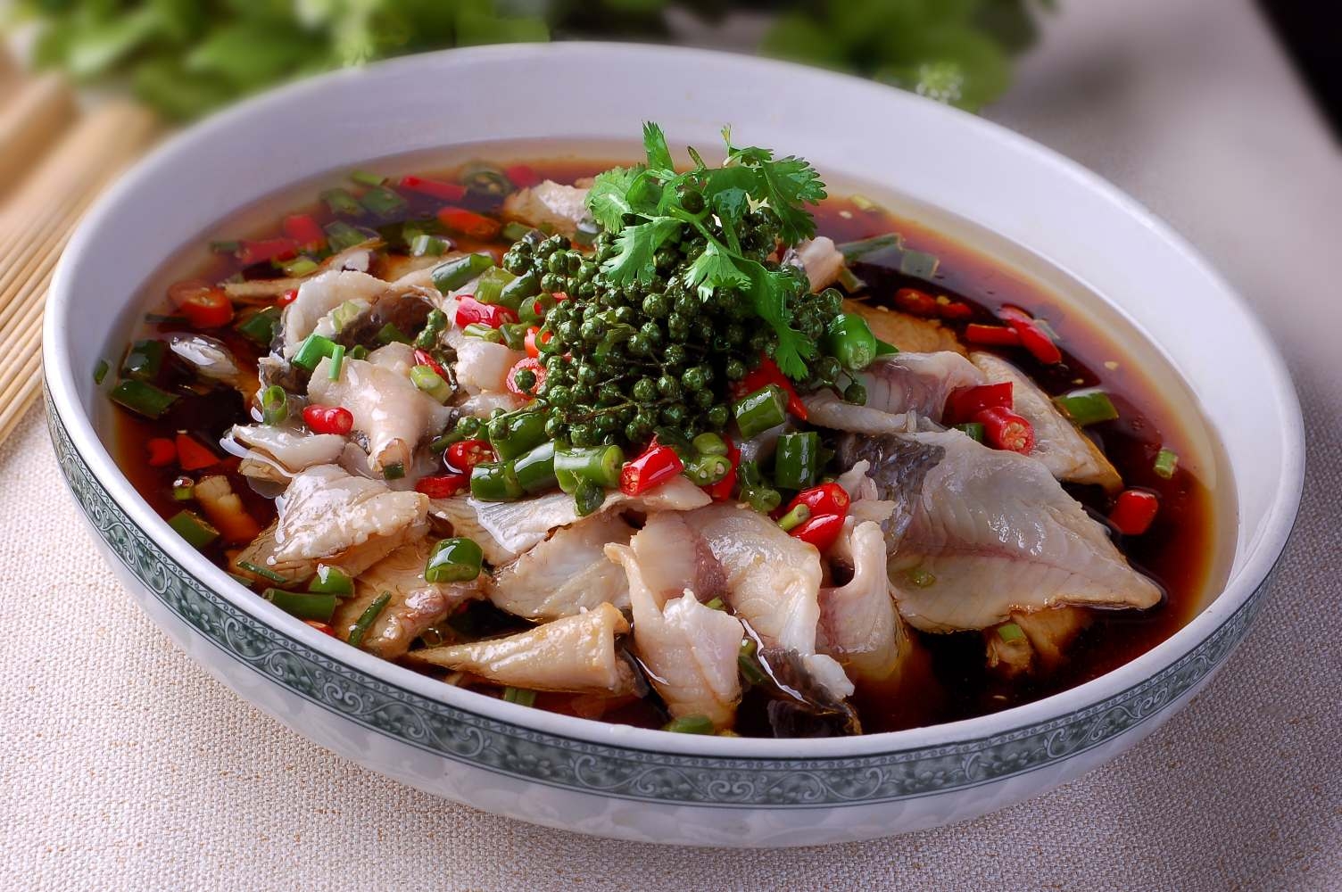 高清图片餐饮美食川菜醋椒鱼高清图片