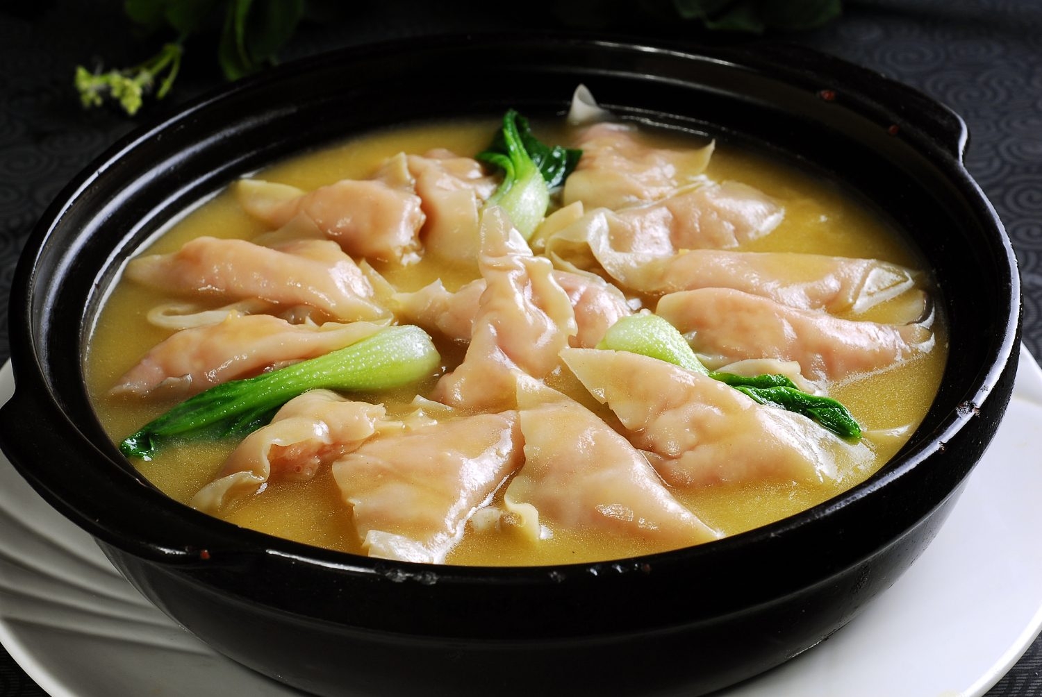 鹅肝酱娃娃菜高清图片