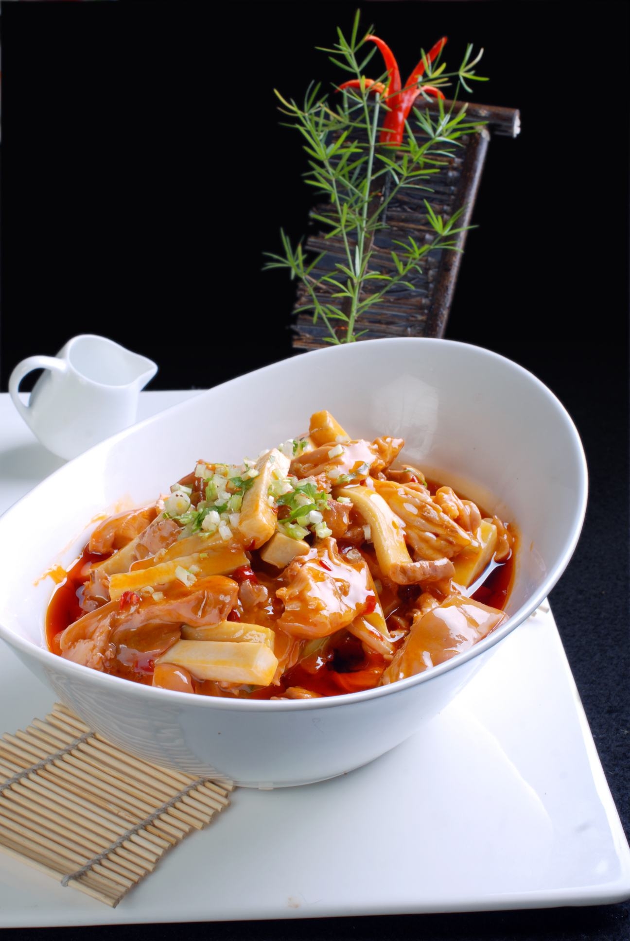 餐饮美食飘香馋嘴兔(1)高清图片